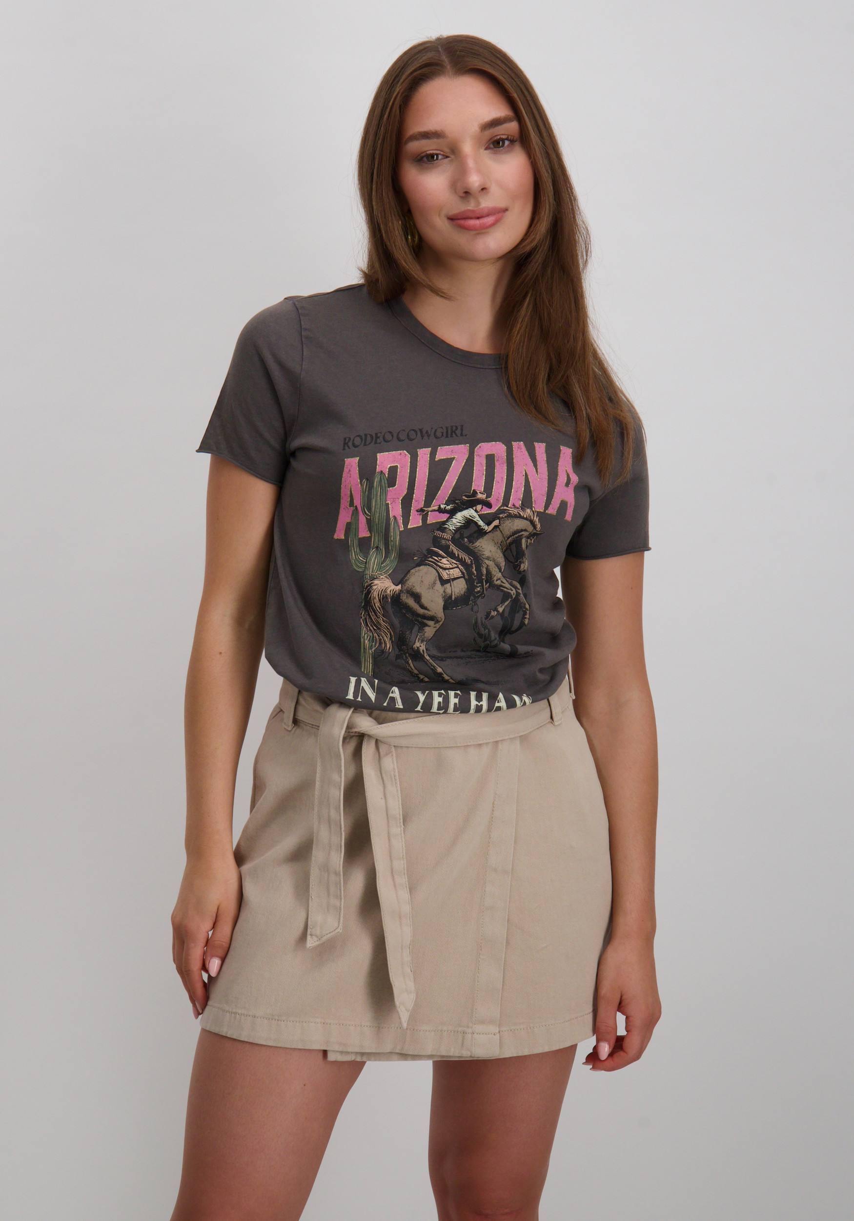 Only T-shirt Lucy 15215721 Licht grijs