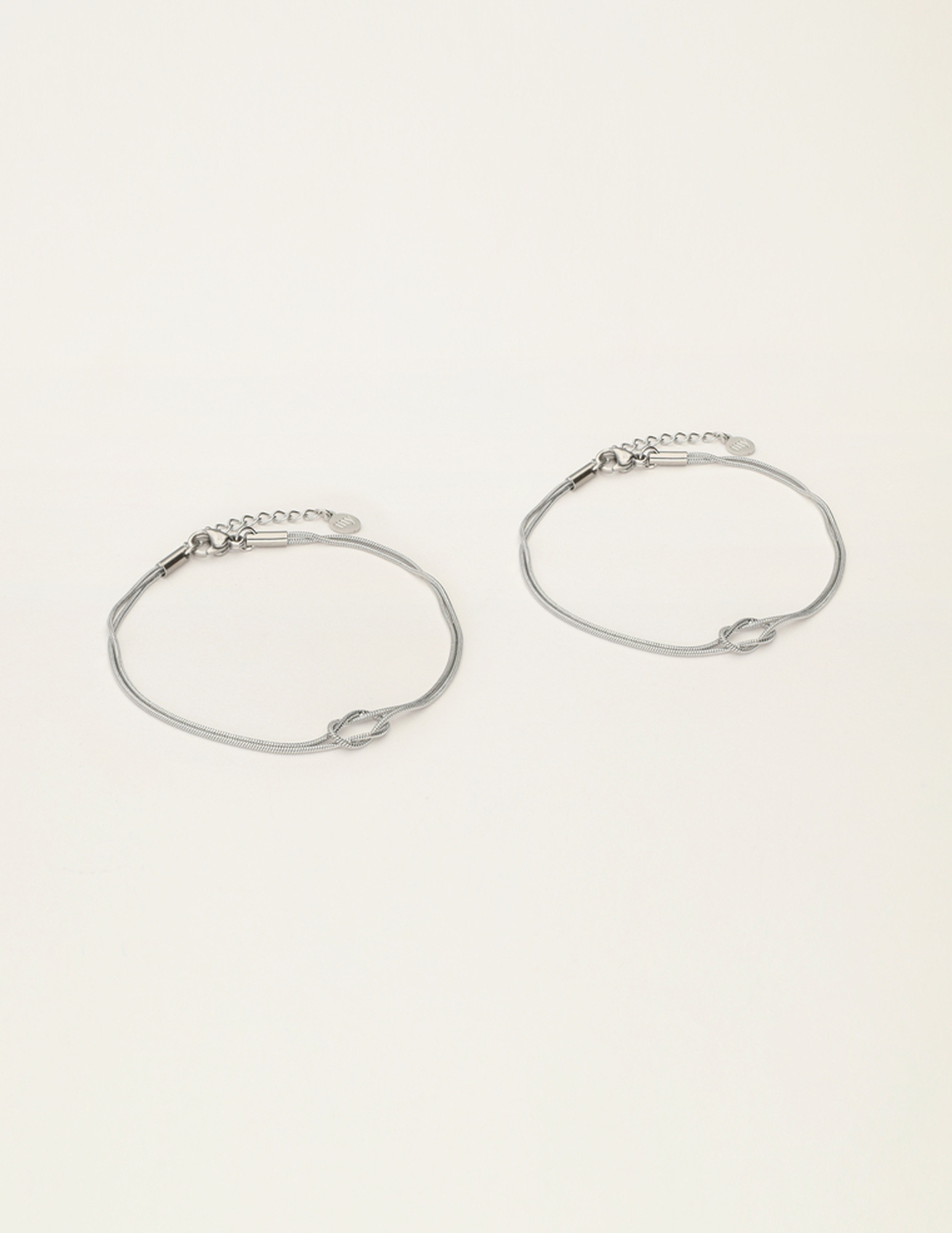 My Jewellery Armbanden set Forever Connected MJ11661 Zilver