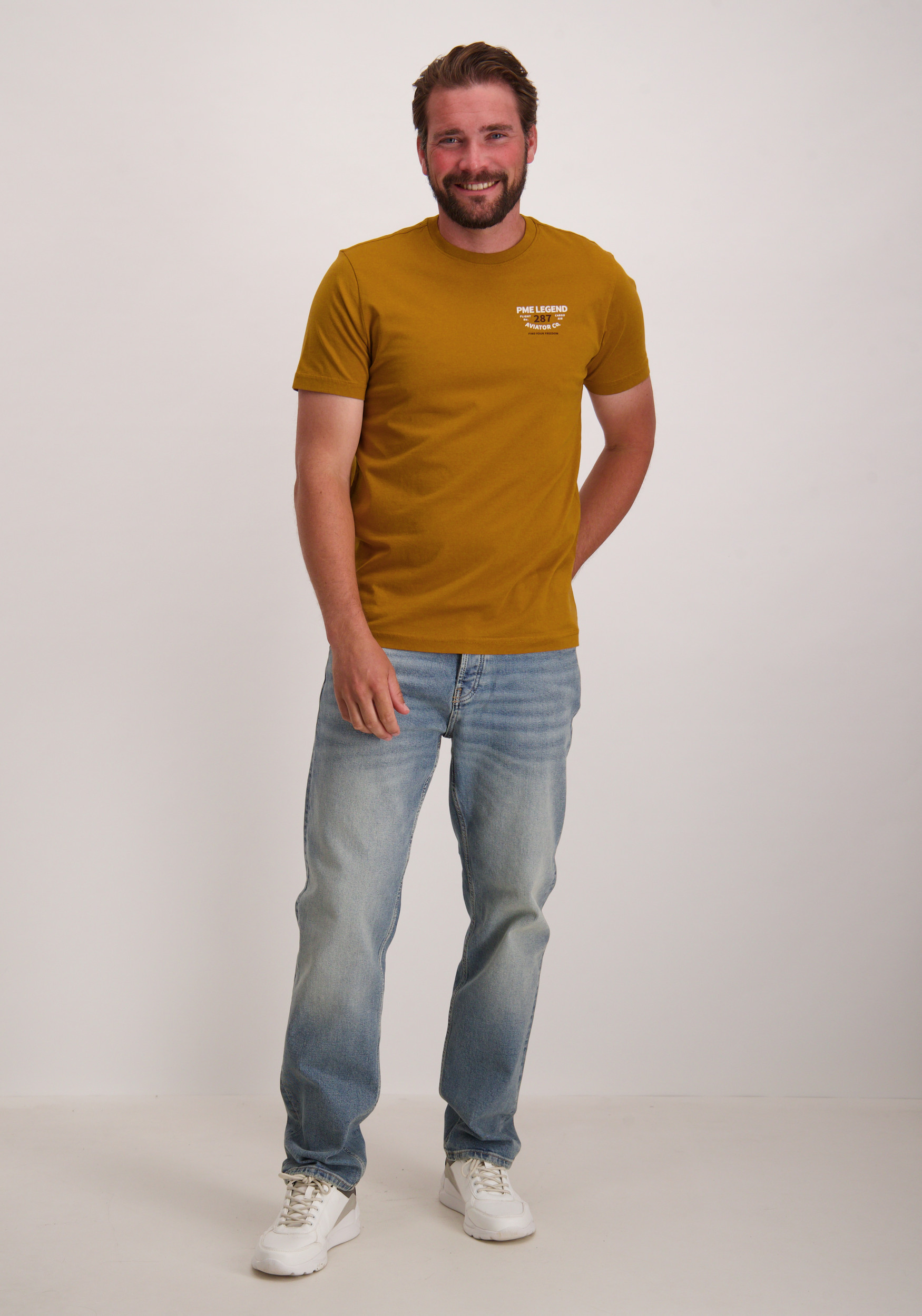 PME Legend T-shirt PTSS2506551 Bruin