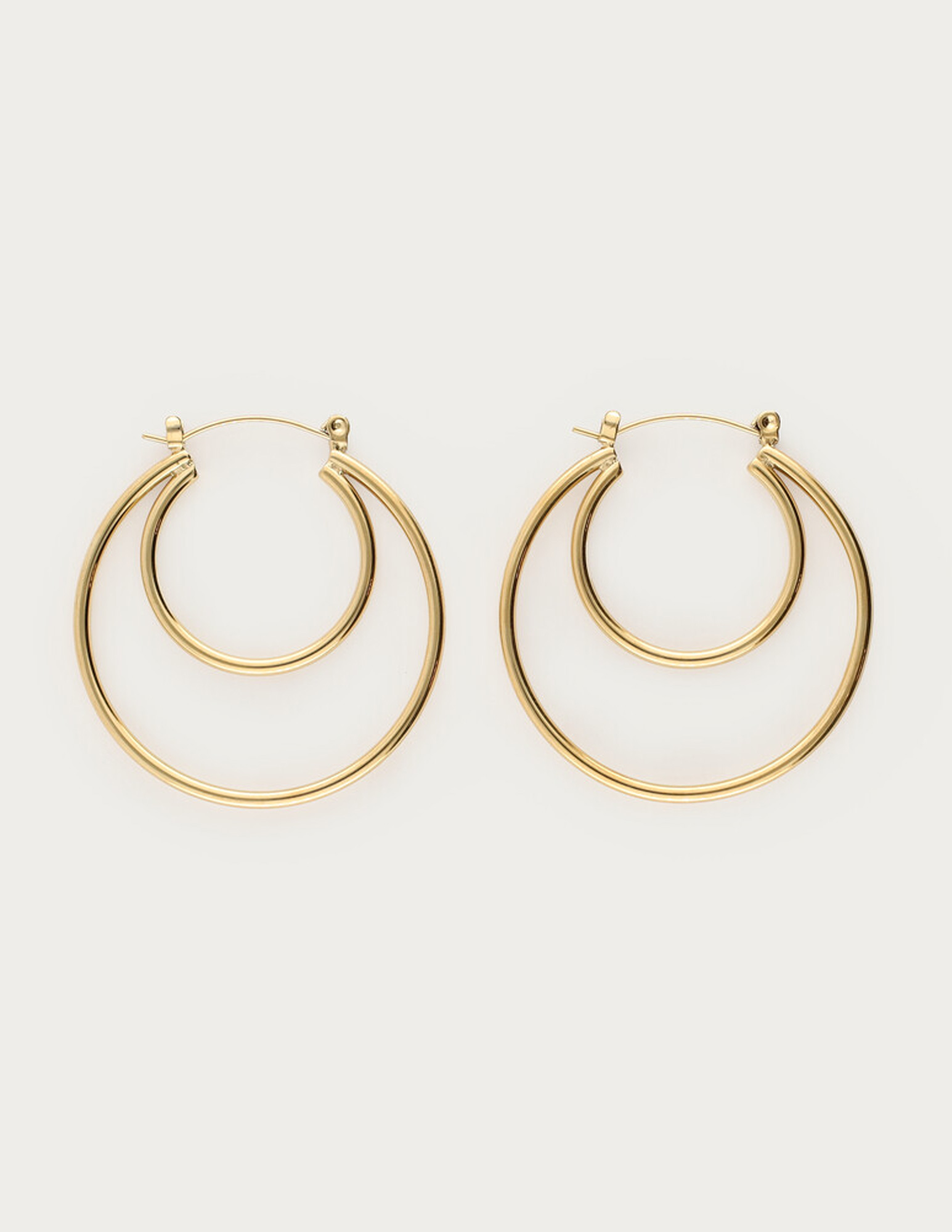 My Jewellery Bold dubbele oorringen groot MJ15509