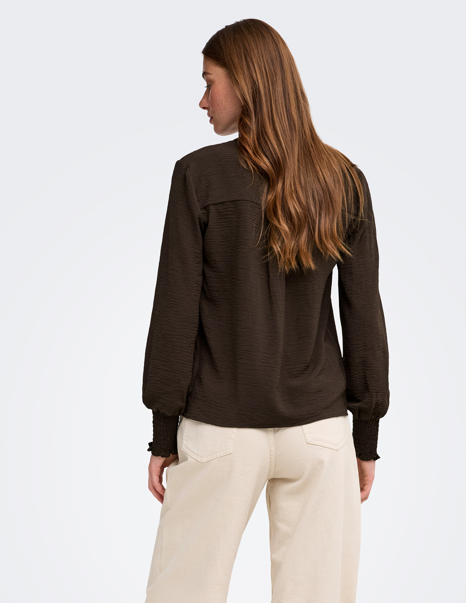 ONLY Blouse Mette 15284309 Bruin