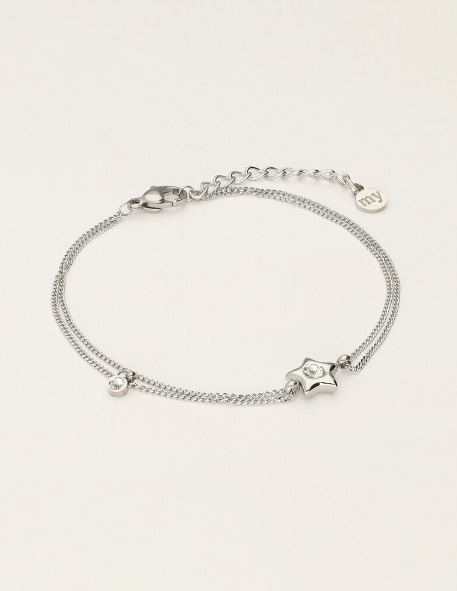My Jewellery Armband met ster MJ12070 Zilver