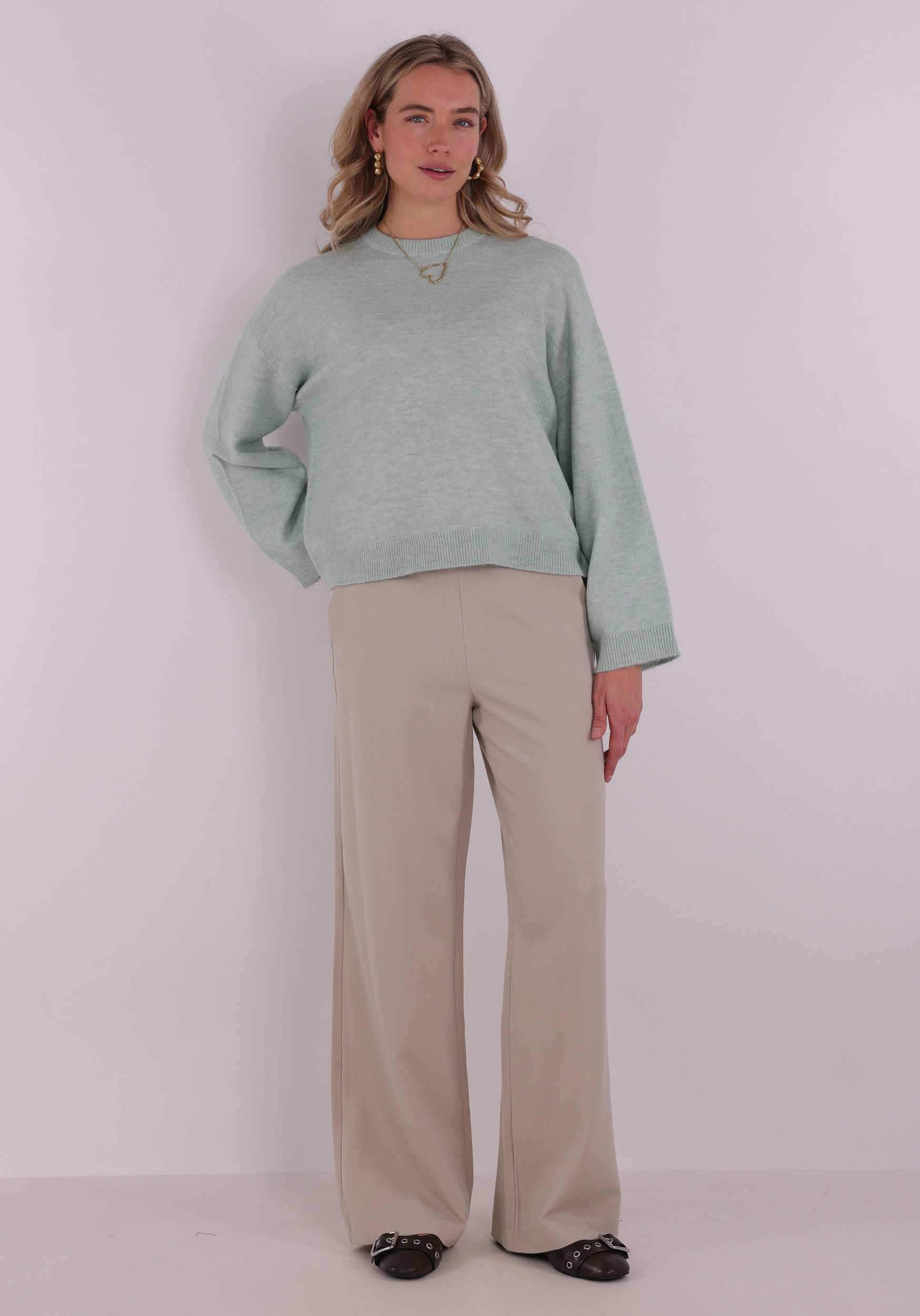 Only Trui Simoni 15368976 Licht groen