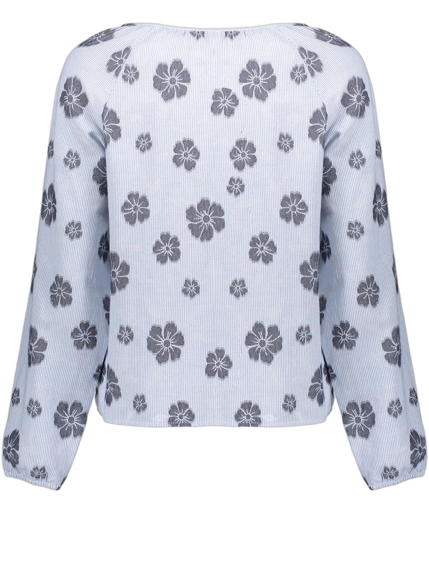 Geisha Blouse 63213-20 Licht blauw