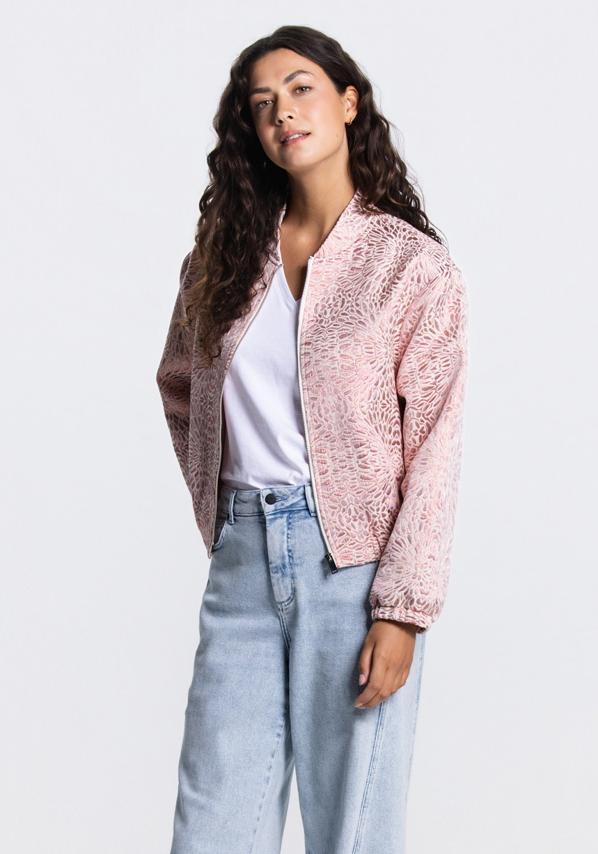 Jansen Amsterdam Bomberjack ROX SS26 Rose