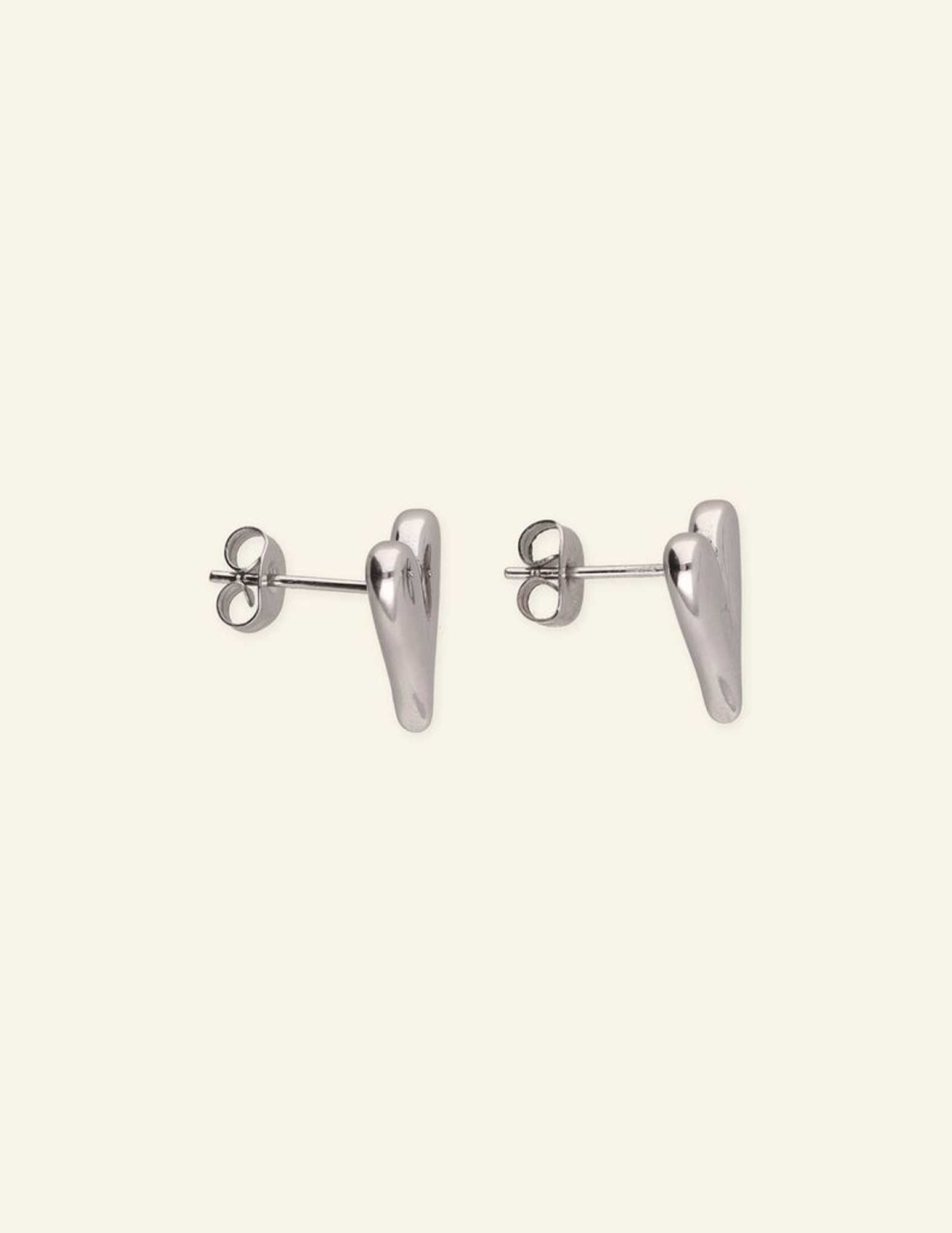 My Jewellery Oorbellen Hart MJ08718 Zilver