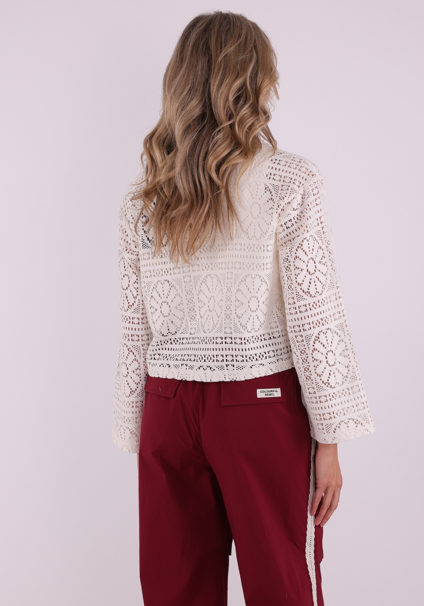 Vila Blouse Merinda 14105211 Wolwit-ecru