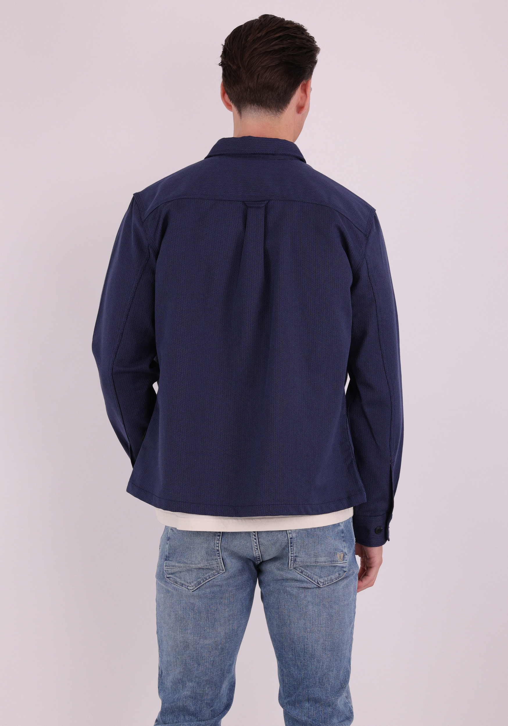 JACK & JONES Overshirt Rayle 12291955 Donker blauw