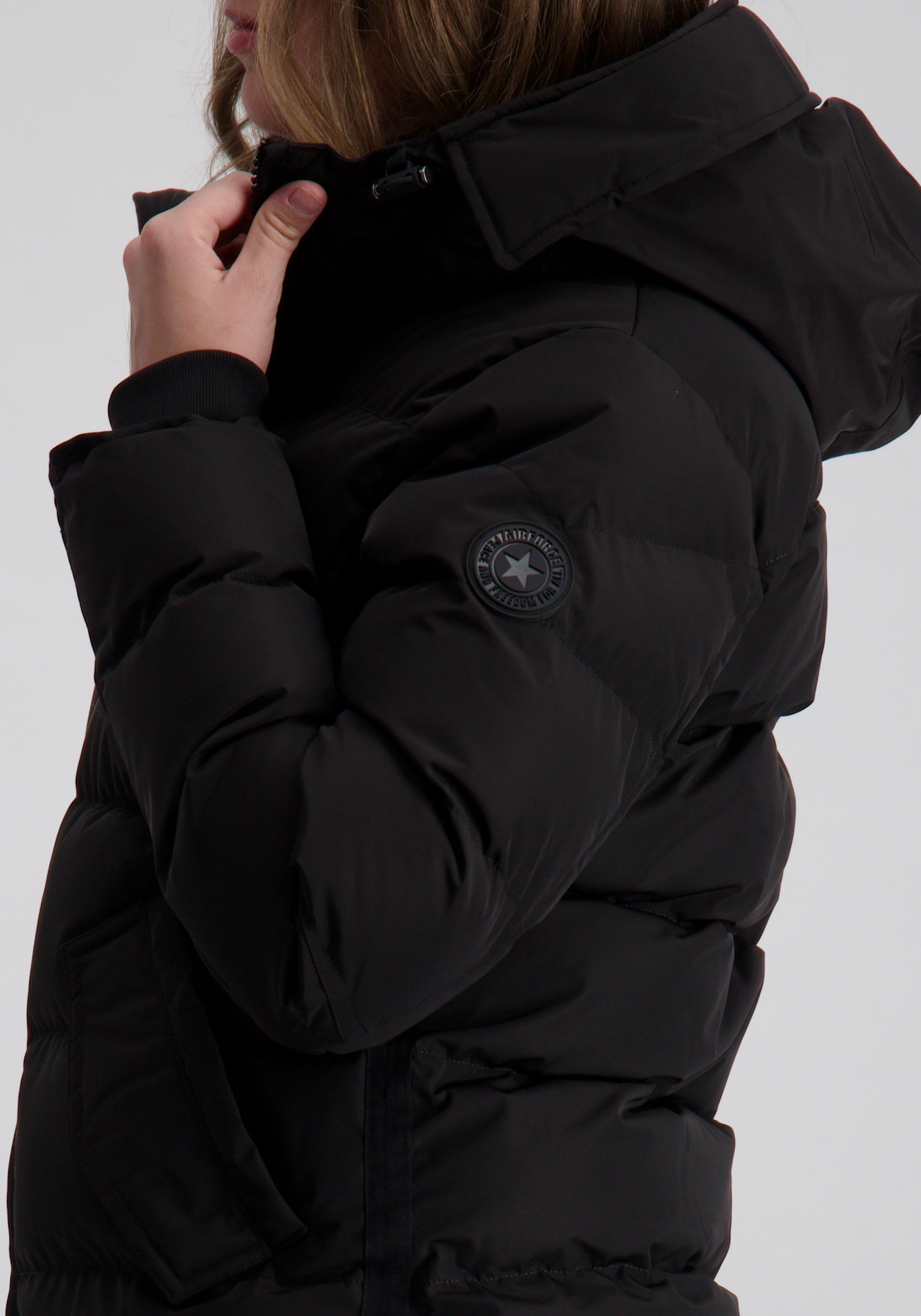 AIRFORCE Gewatteerde jas Jade FRW0623 Zwart