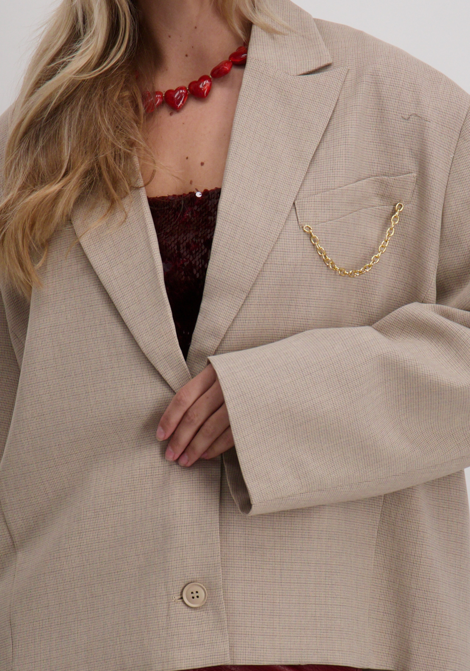 Refined Department Blazer Jackie R2511457812 Zand