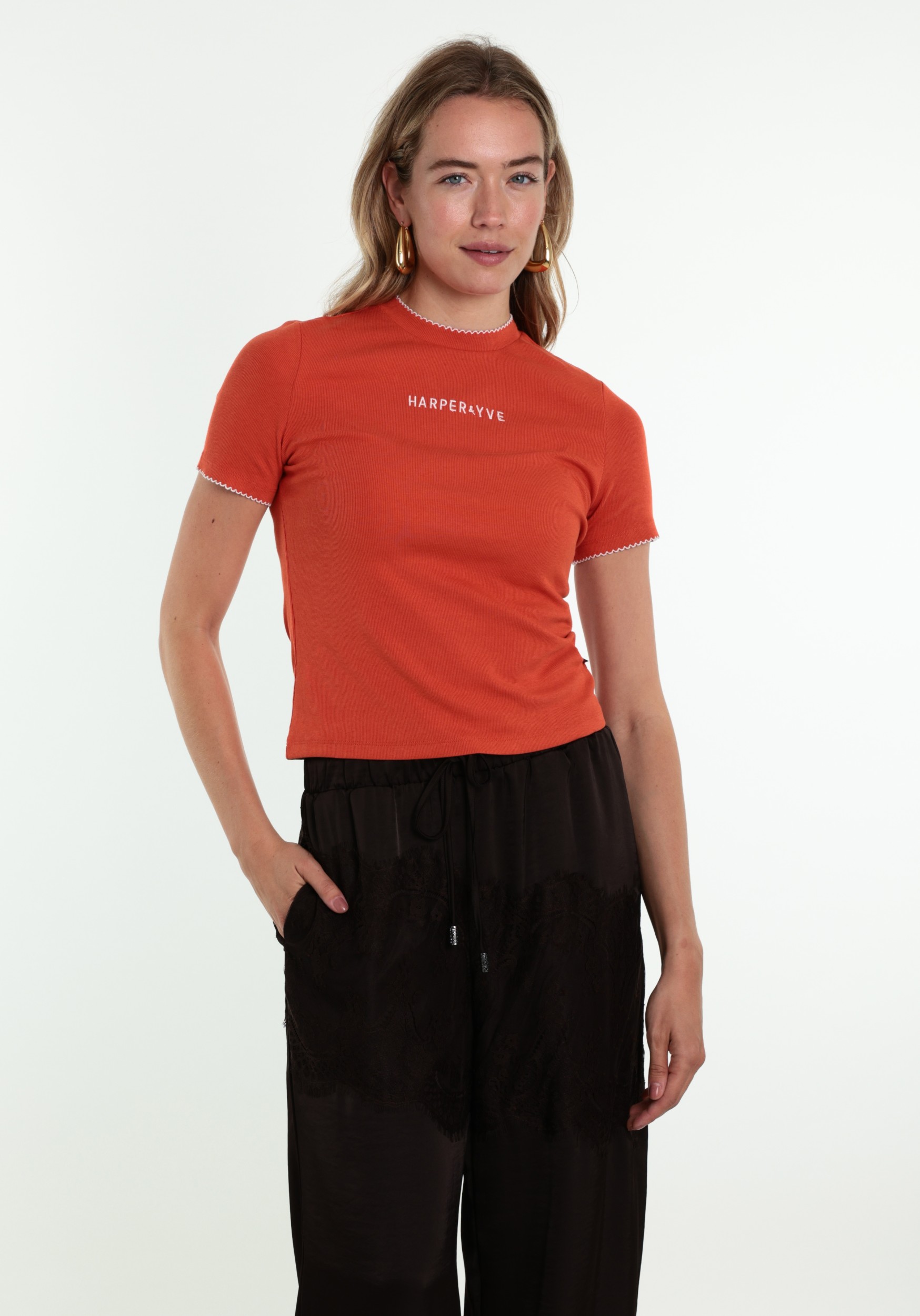 Harper & Yve Top Cammy AW6P400 Oranje
