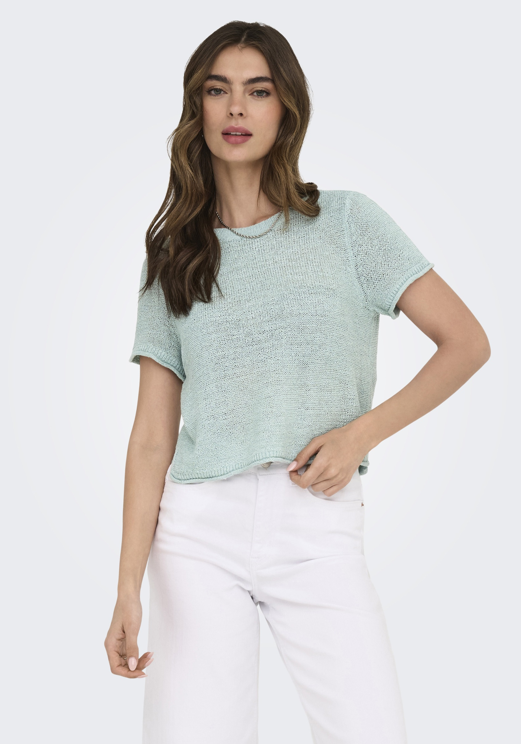 Only Trui Sunny 15254282 Licht blauw