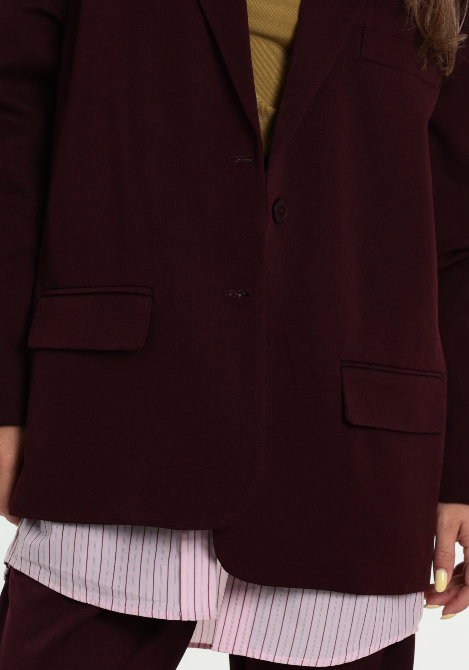 Studio Amaya Blazer Haven Haven Bordeaux