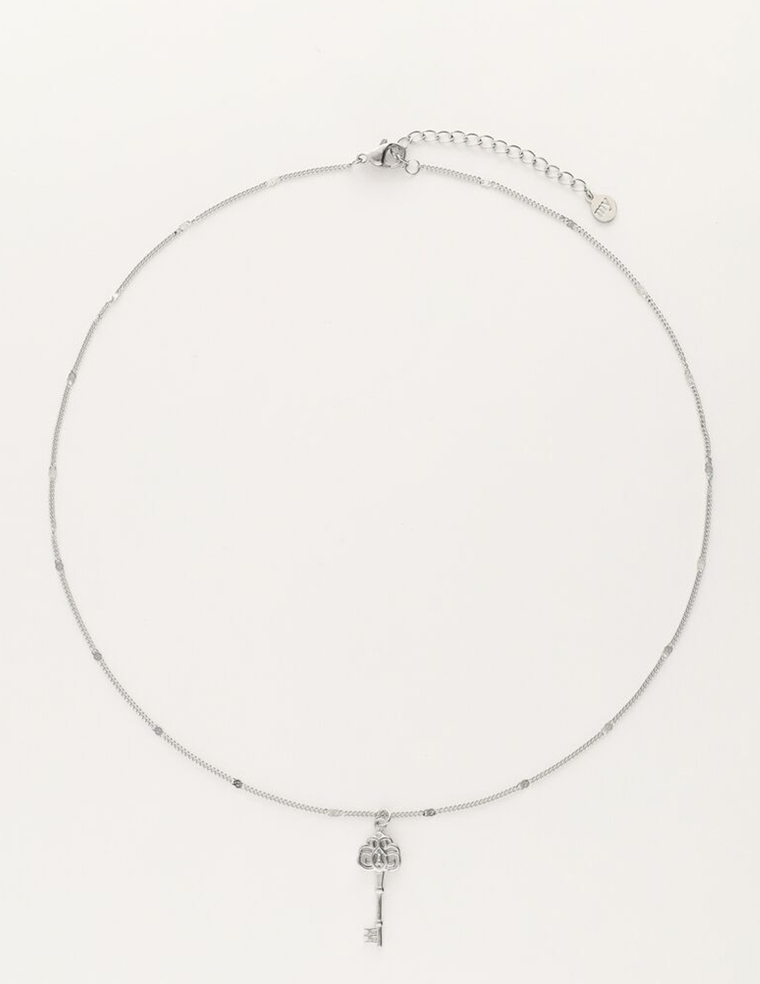 My Jewellery Vintage ketting met sleutel MJ11484 Zilver