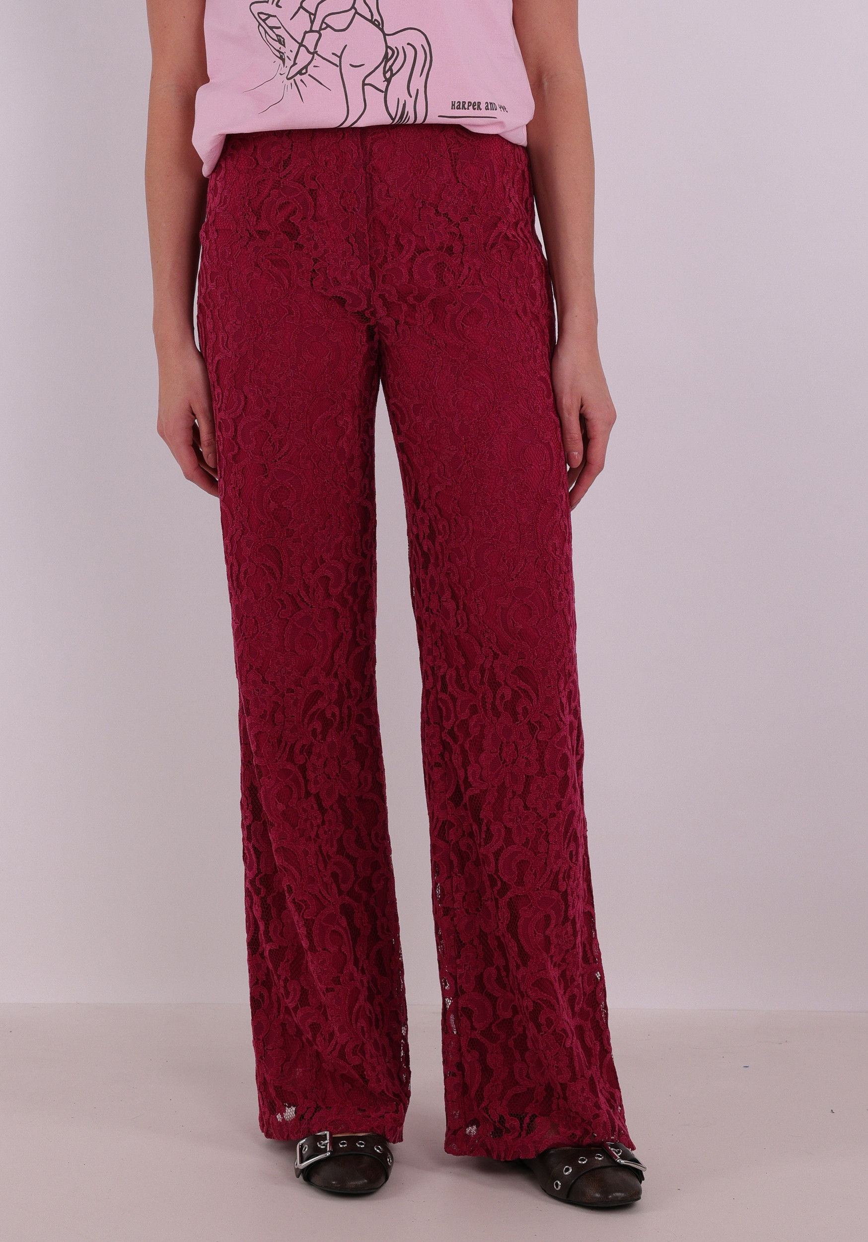 Harper & Yve Broek Lola SS6P102 Donker rose