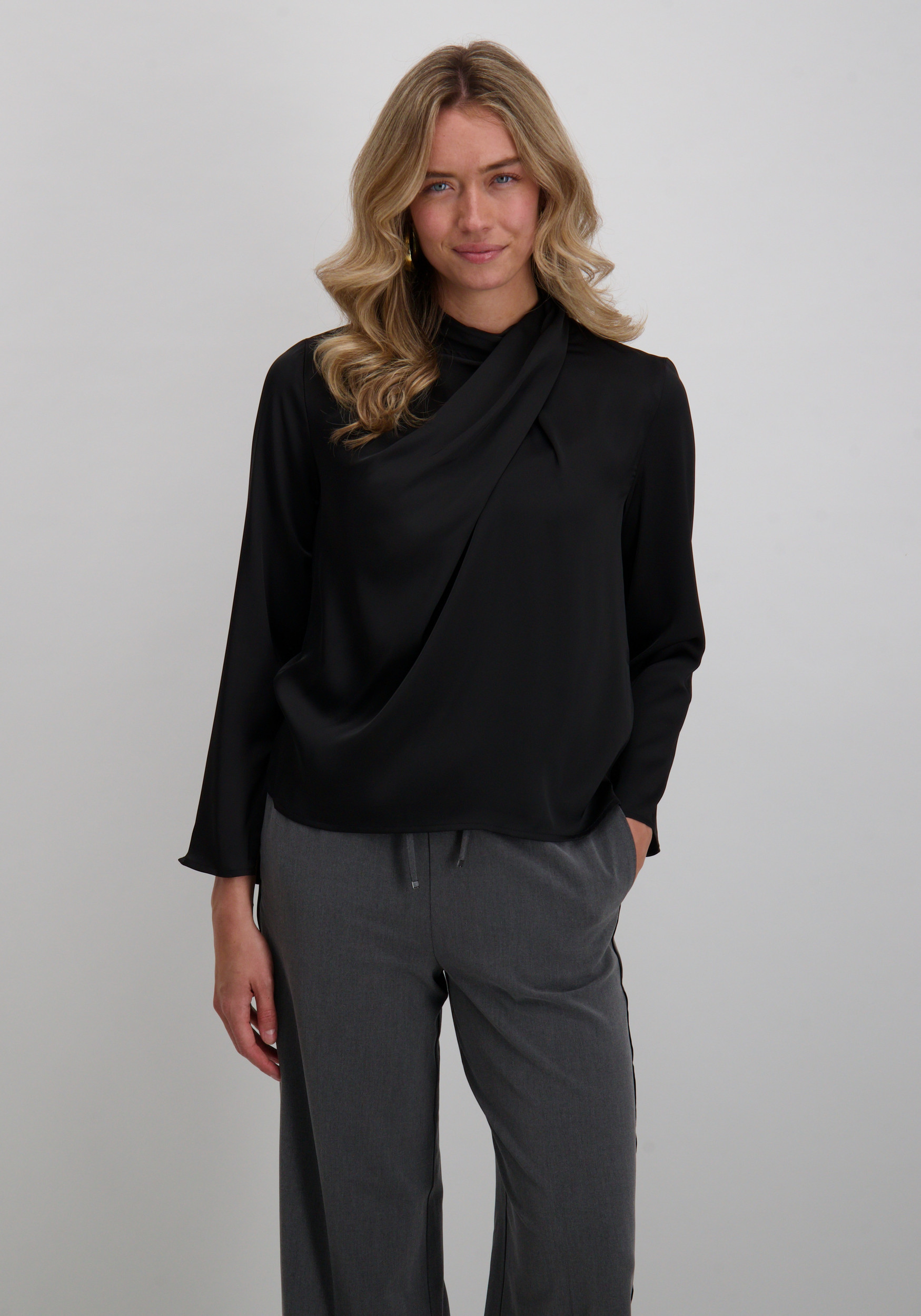 Jacqueline de jonge Blouse Rocky 15311619 Zwart