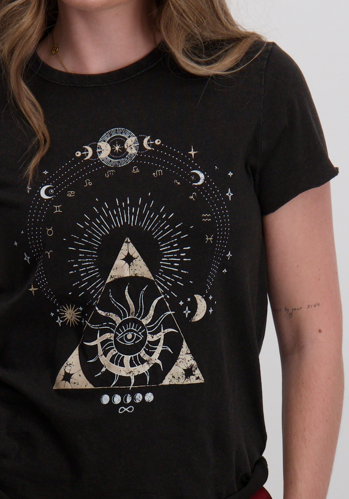 Only T-shirt Lucy 15215721 Zwart