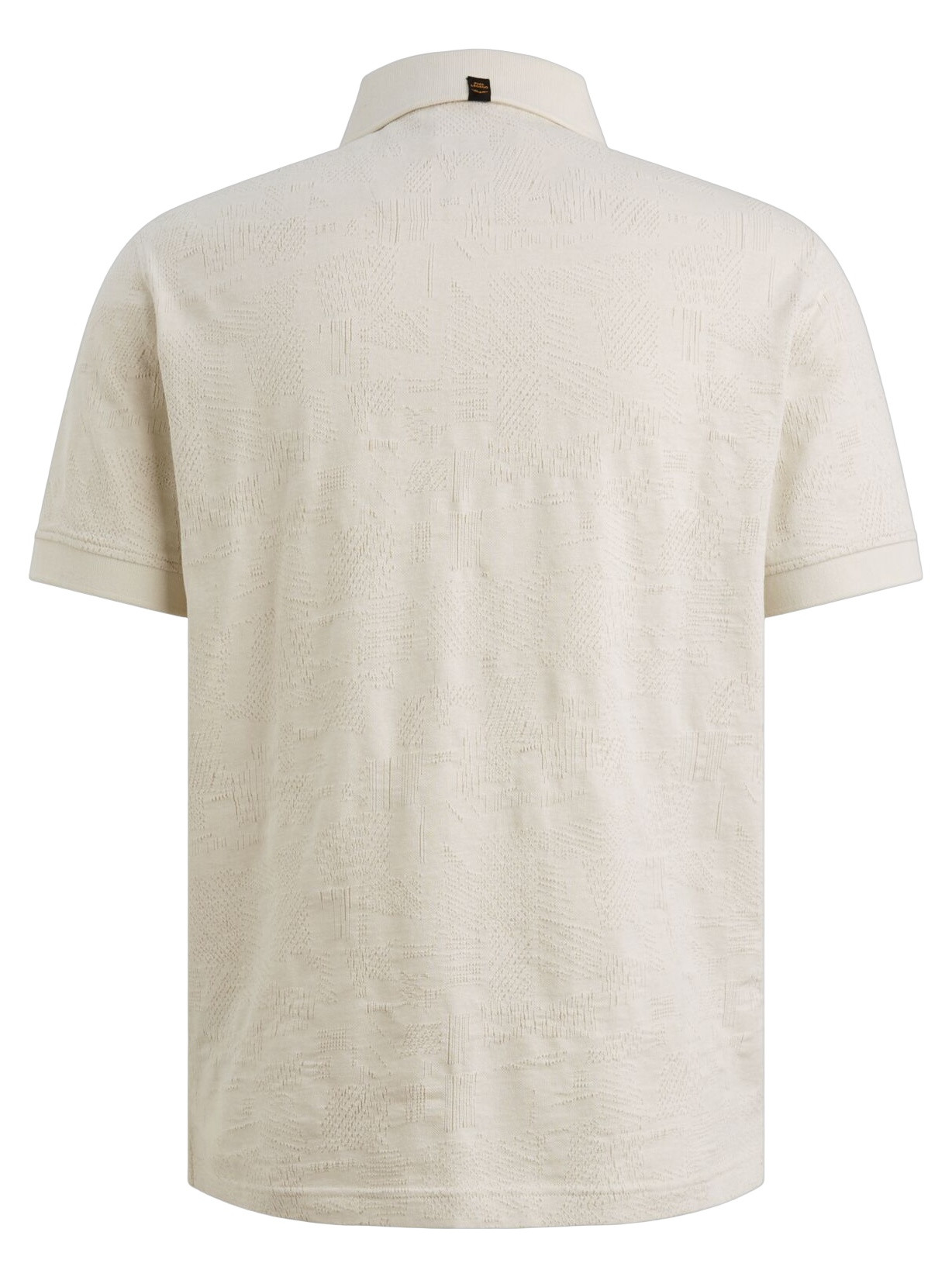 PME Legend Polo Jacquard PPSS2603883 Ecru