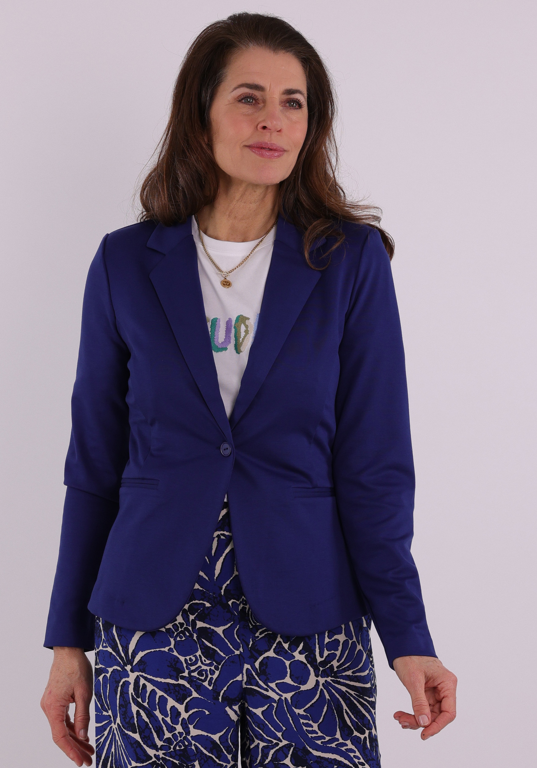 Ichi Blazer Kate 20101801 Kobalt