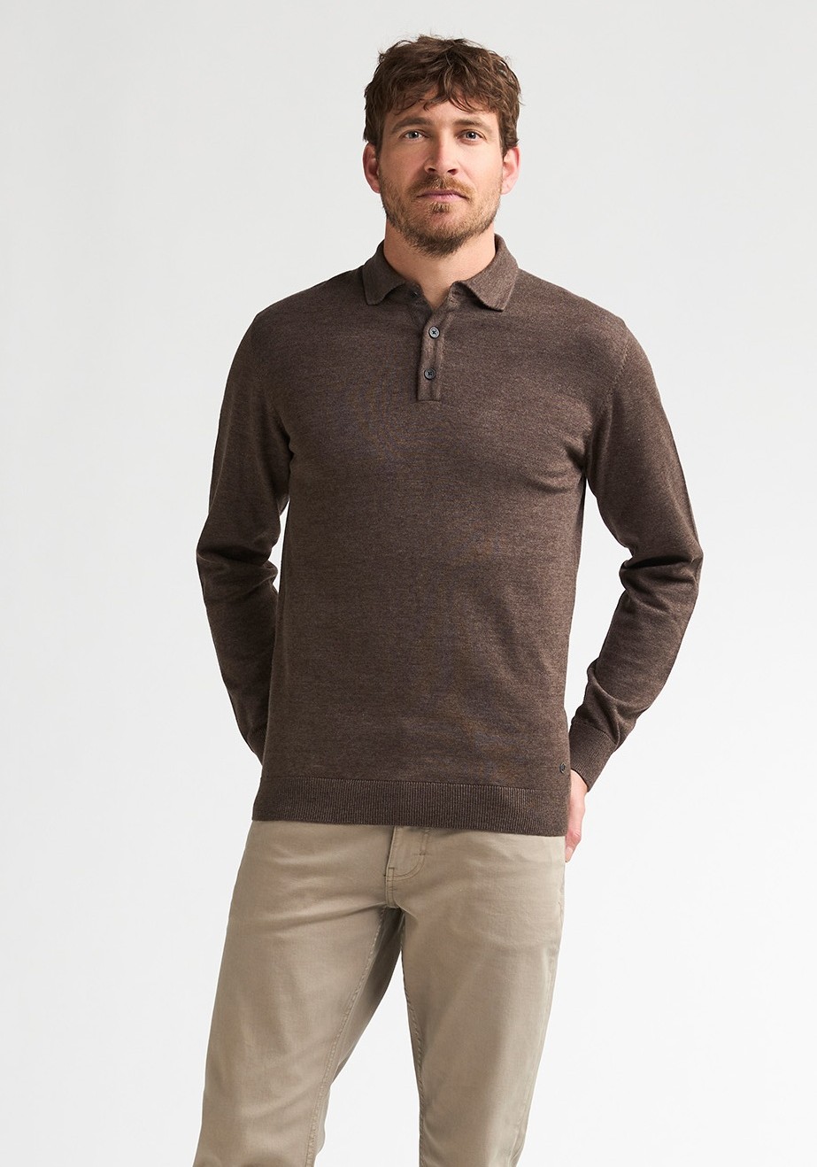 Petrol Polo M-3060-KWC204 Bruin