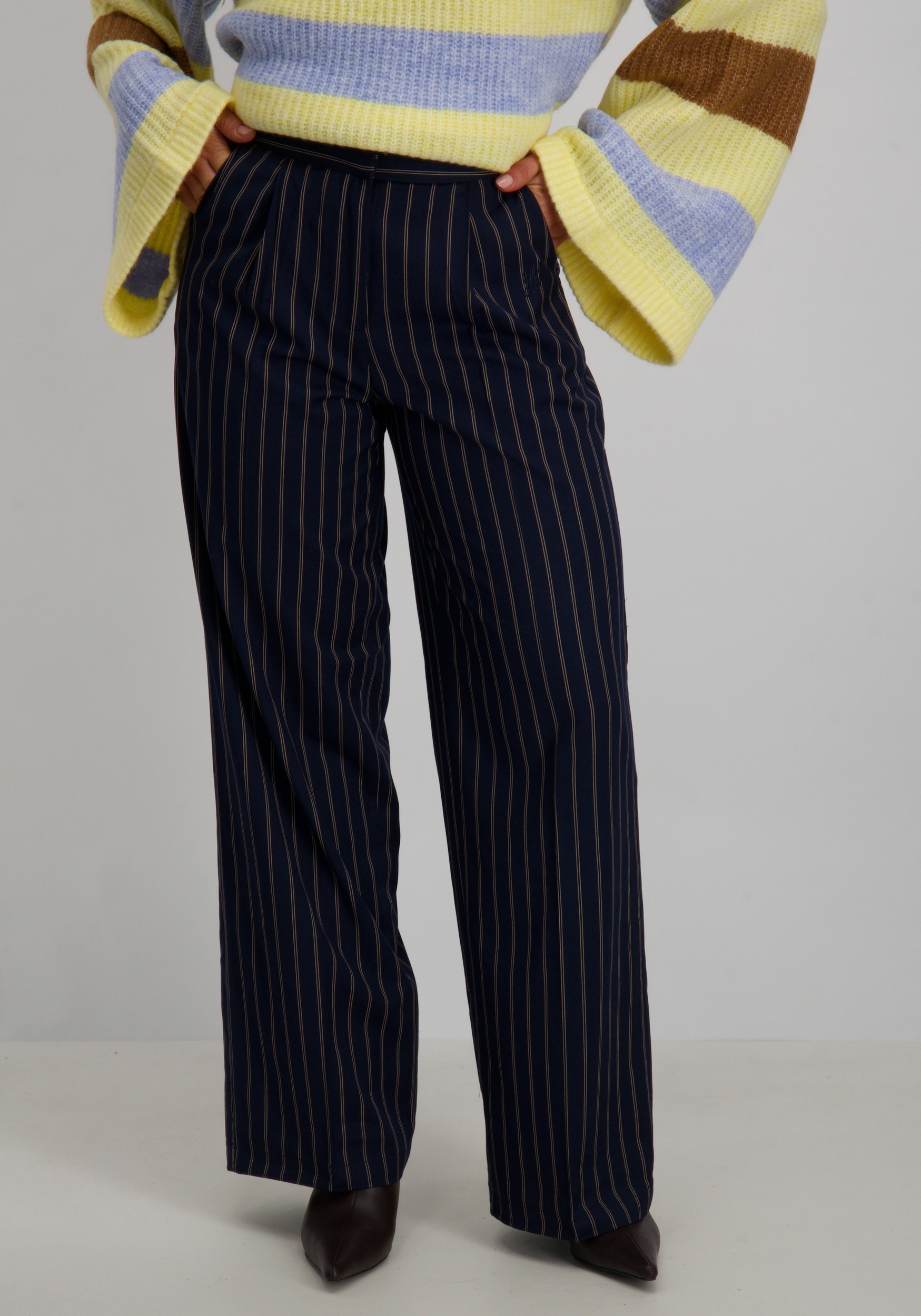 Harper & Yve Broek Anna DW25N113 Donker blauw