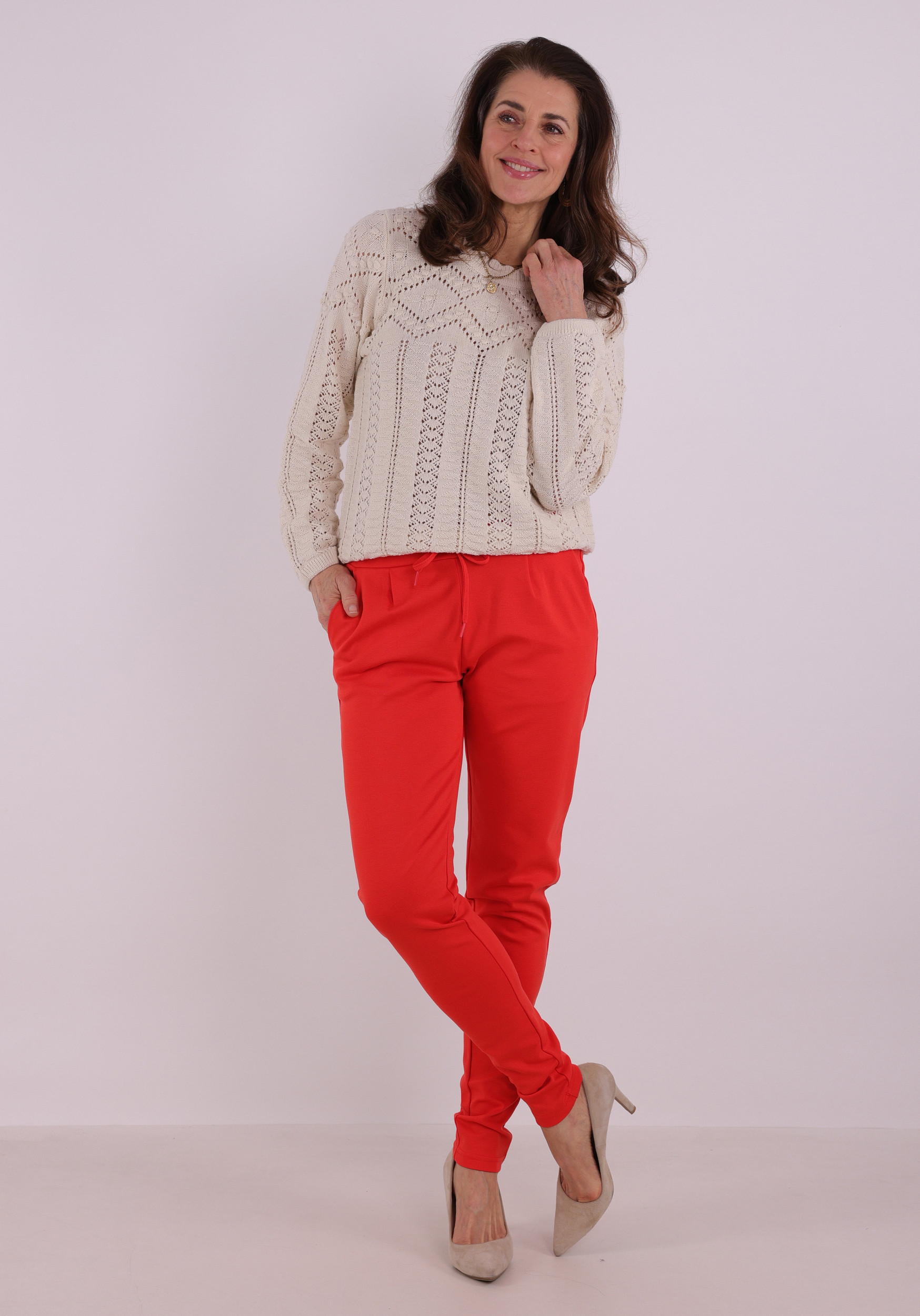 Vila Trui Ninia 14113302 Ecru