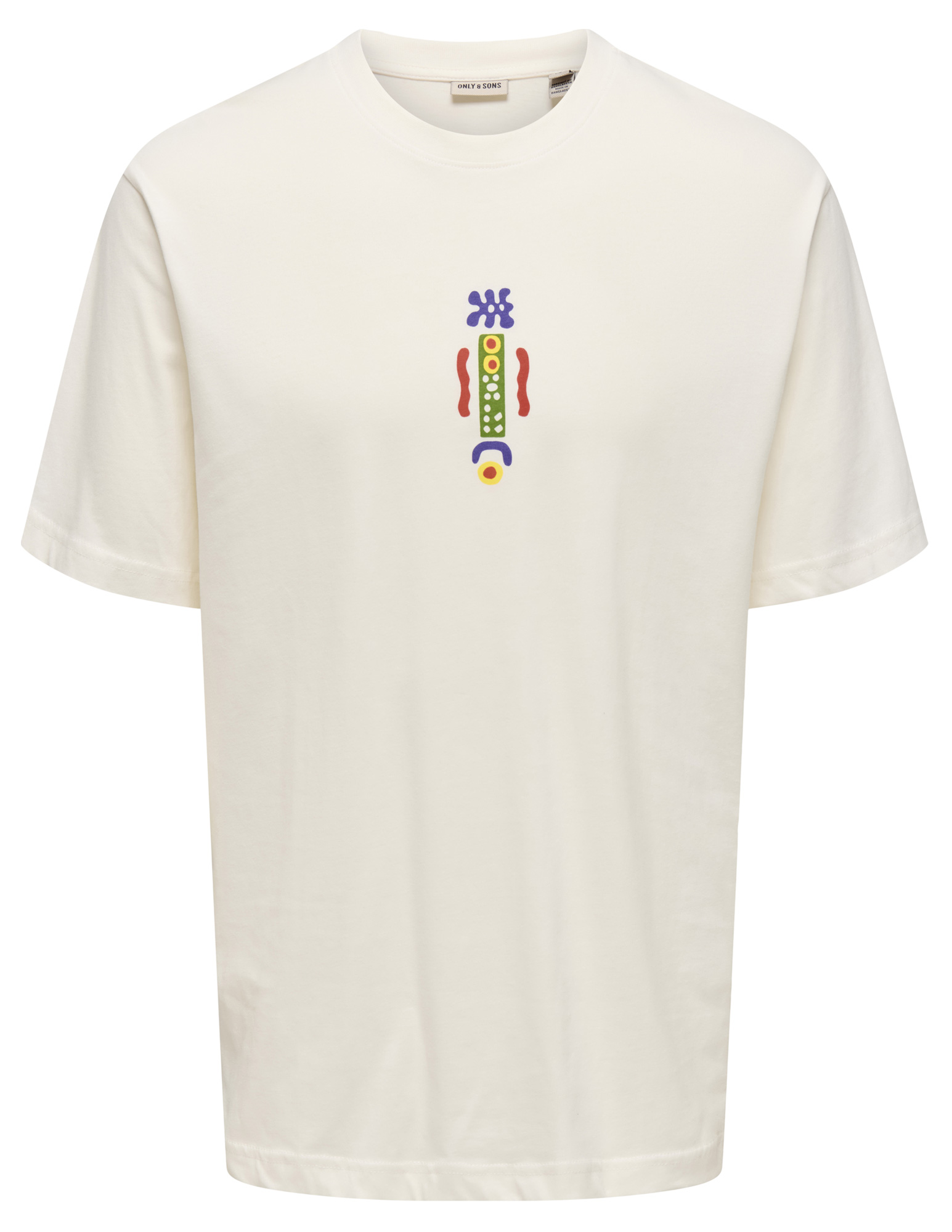 ONLY & SONS T-shirt Malik 22035267 Wit