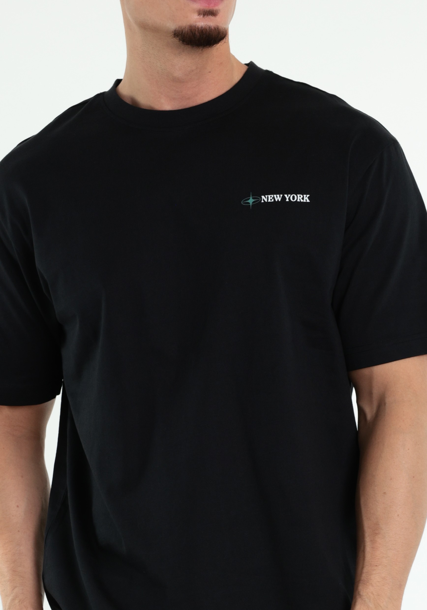 ONLY & SONS T-shirt Fred 22038318 Zwart