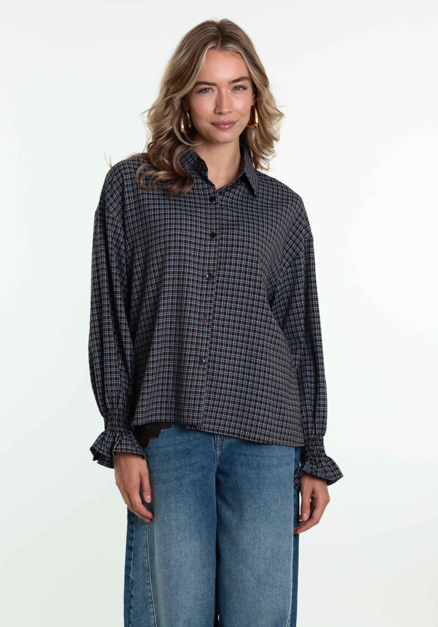 BELIEVE Blouse B-9301-BELVAST Licht blauw