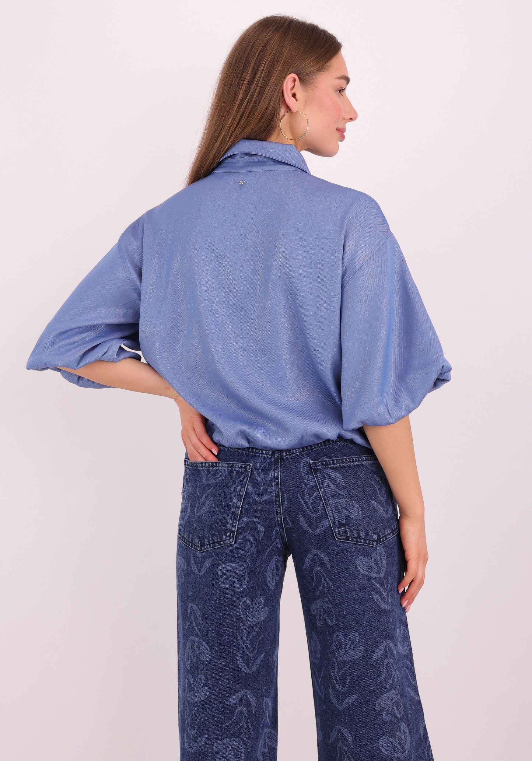 Tramontana Jacket Balloon-shaped C08-19-801 Licht blauw