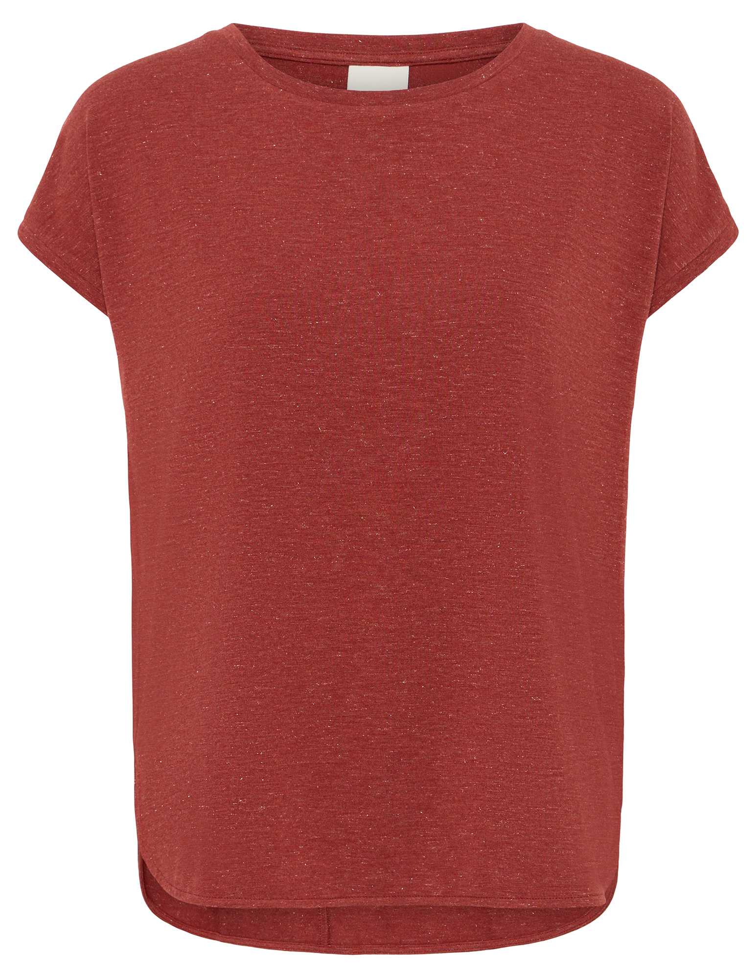 Ichi T-shirt Rebel  20109945 Steenrood