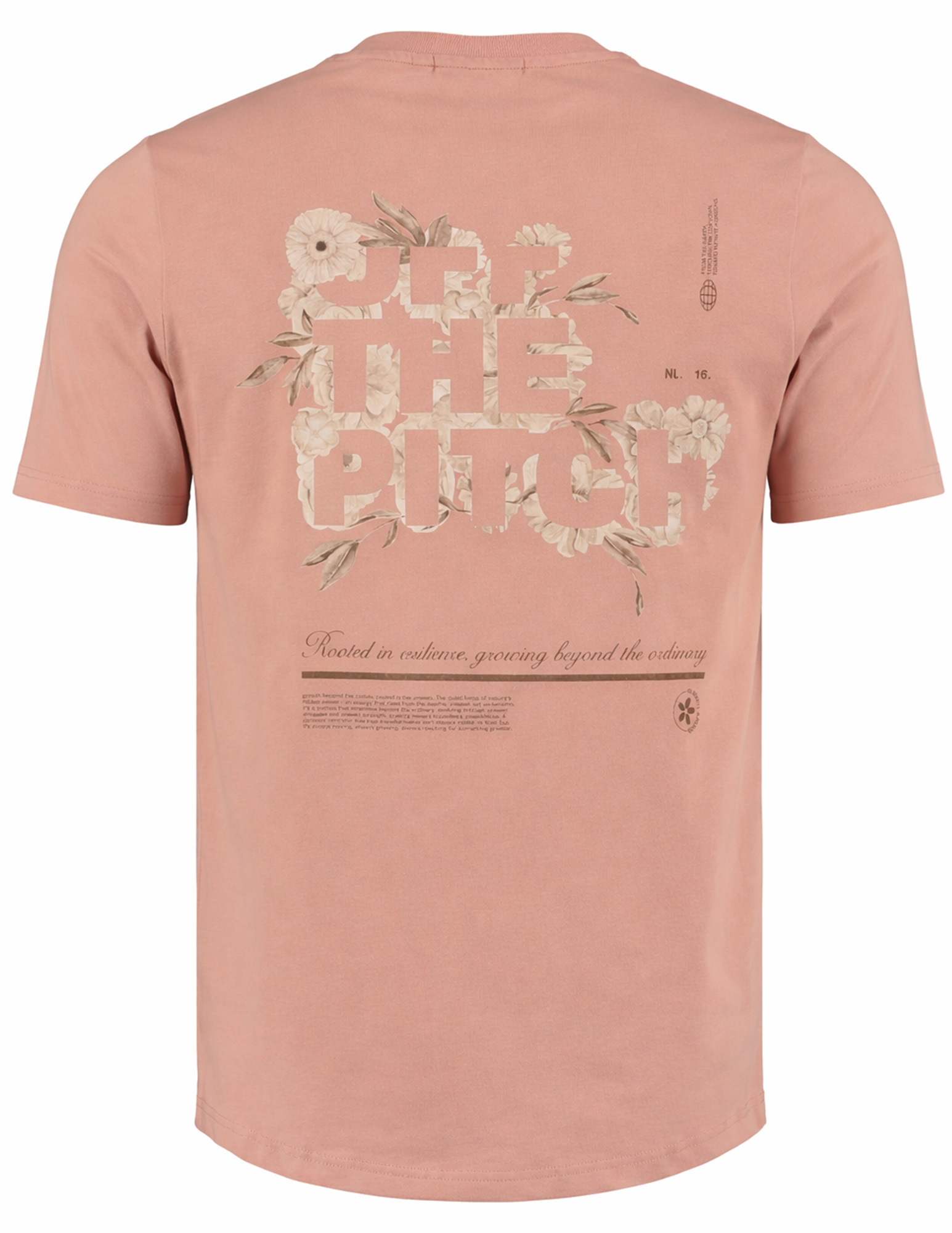 Off The Pitch T-shirt Blossom OTP261024 Rose