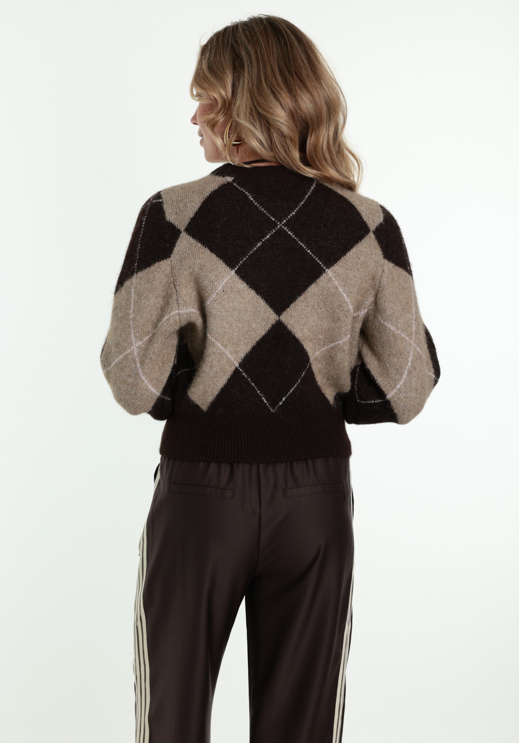 VERO MODA Trui Darla 10356262 Bruin