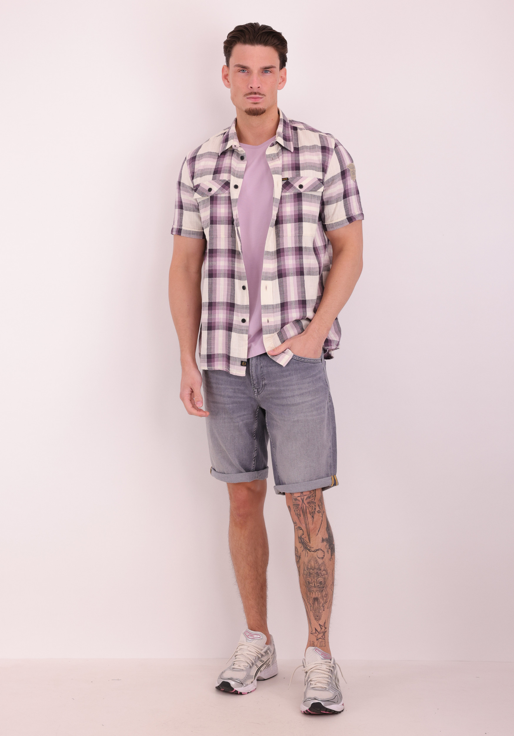 PME Legend T-shirt American classic PTSS2602599 Lila