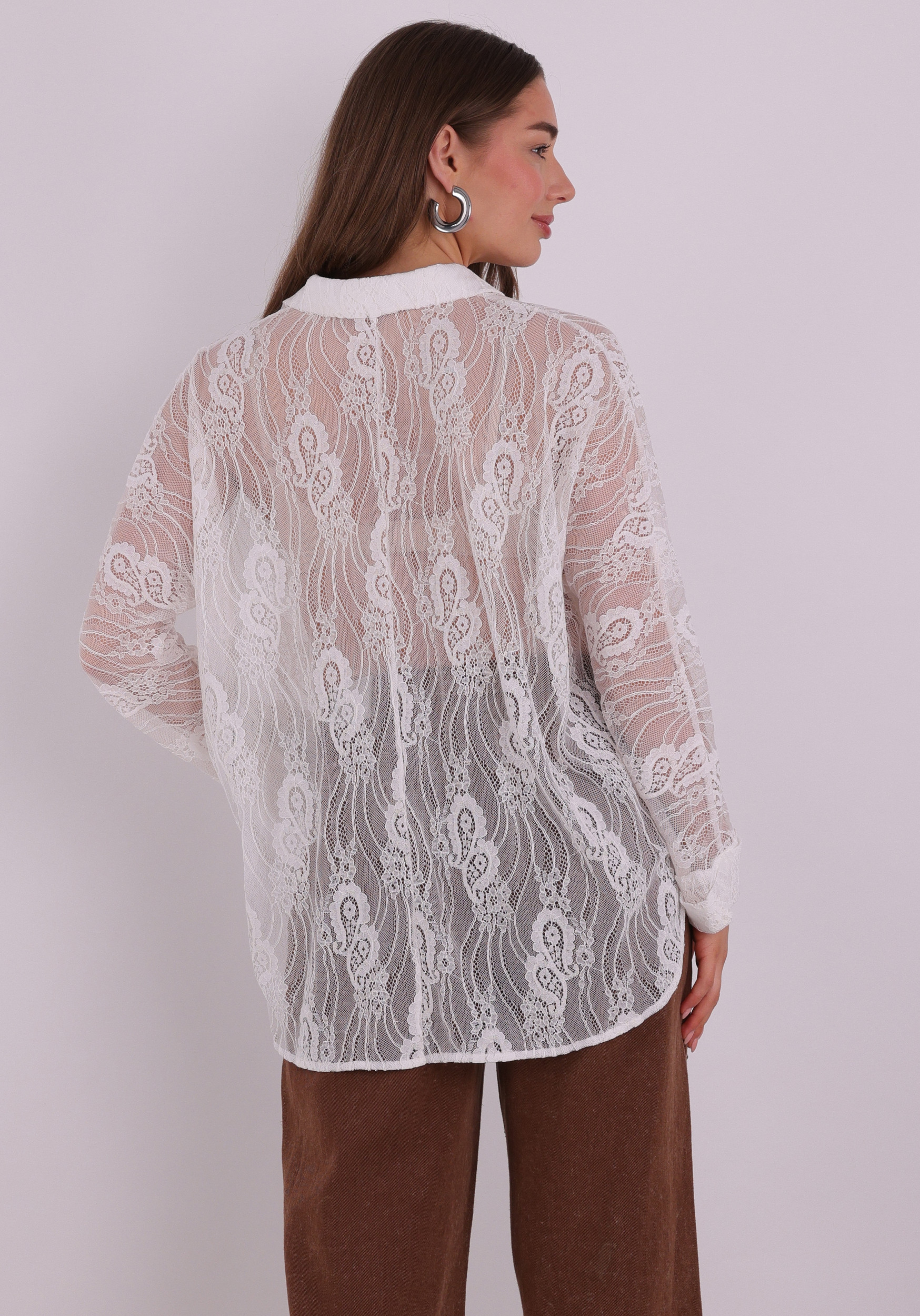 Only Blouse Lina 15369433 Wit