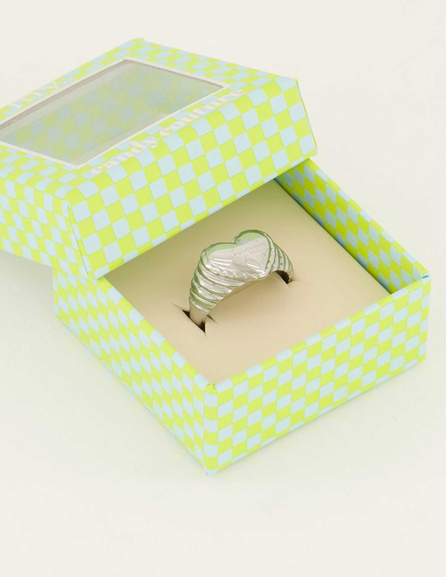 My Jewellery Ring met hart Candy Couture MJ06288 Zilver