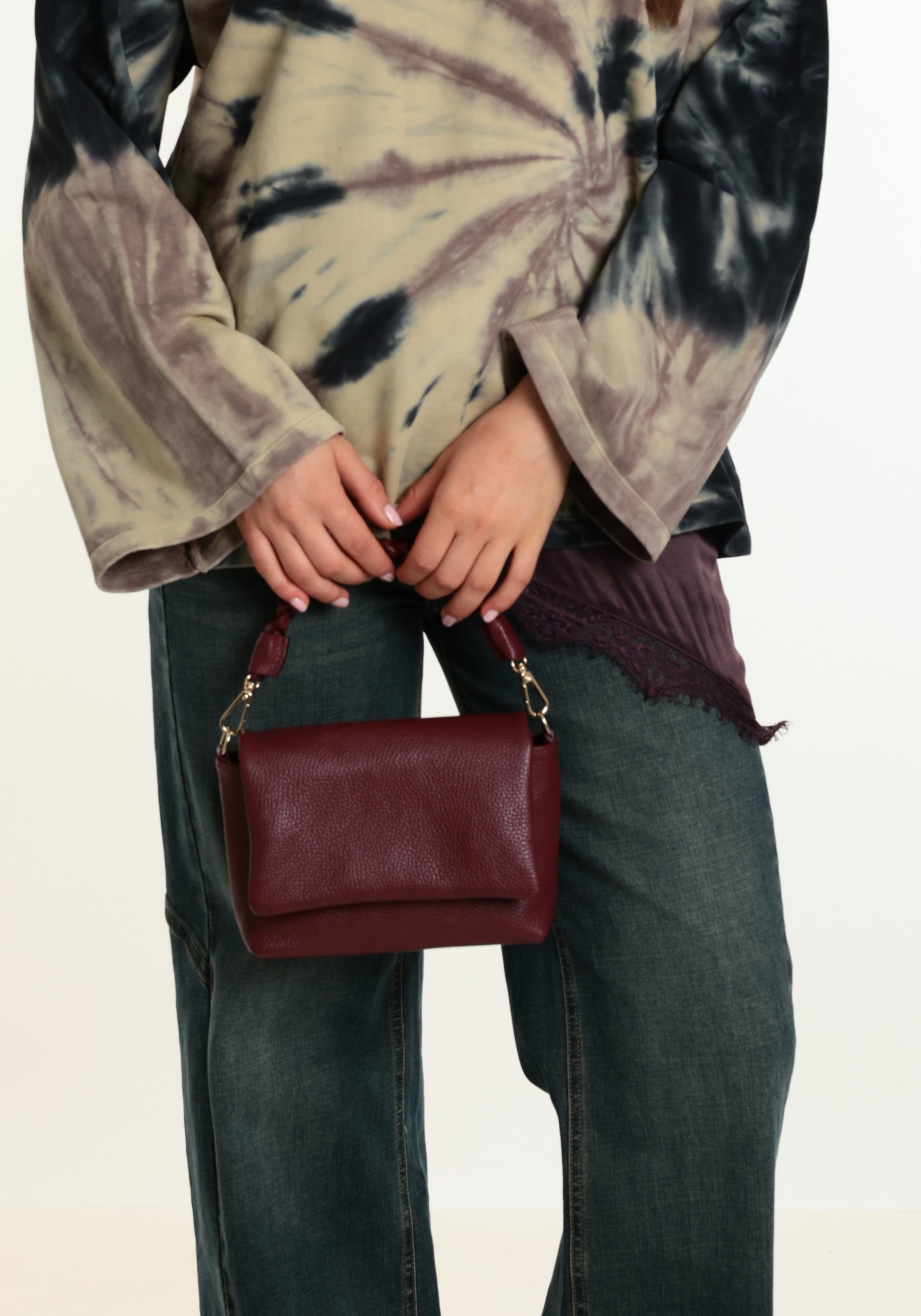 BELIEVE Tas Braid RL-1017 Bordeaux