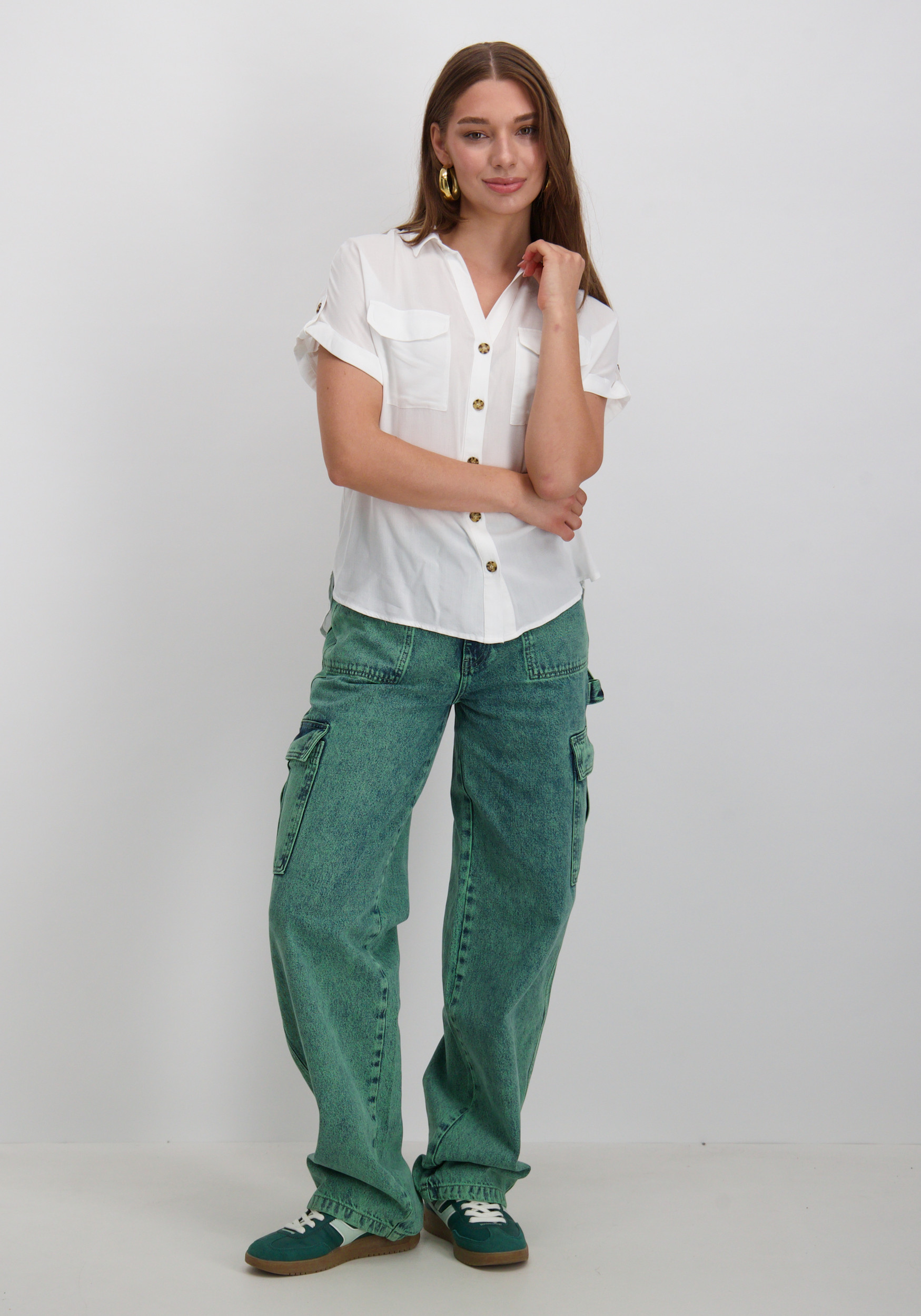 Vero moda Blouse Bumpy 10310139 Wit