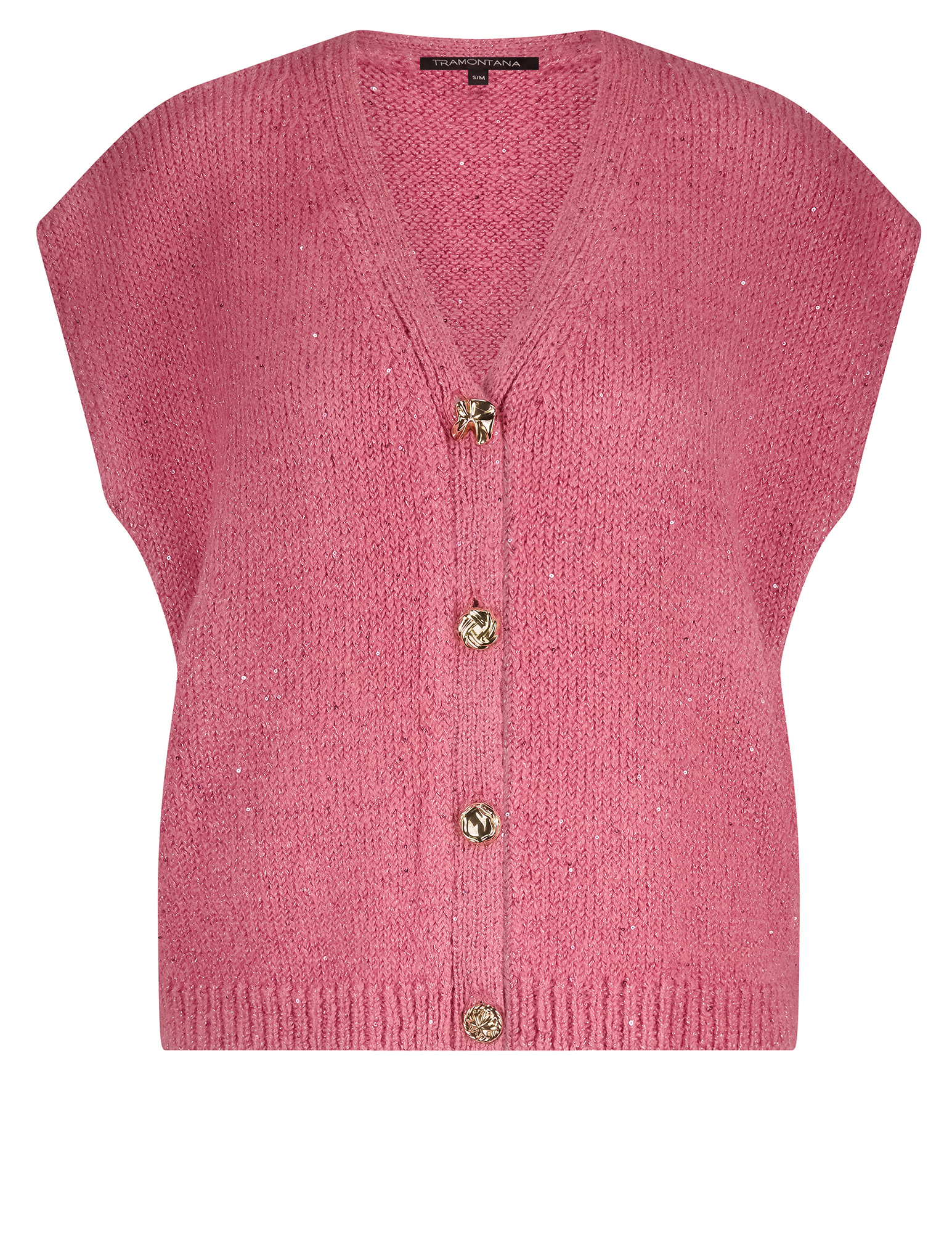 Tramontana Vest Lurex Y09-18-702 Rose