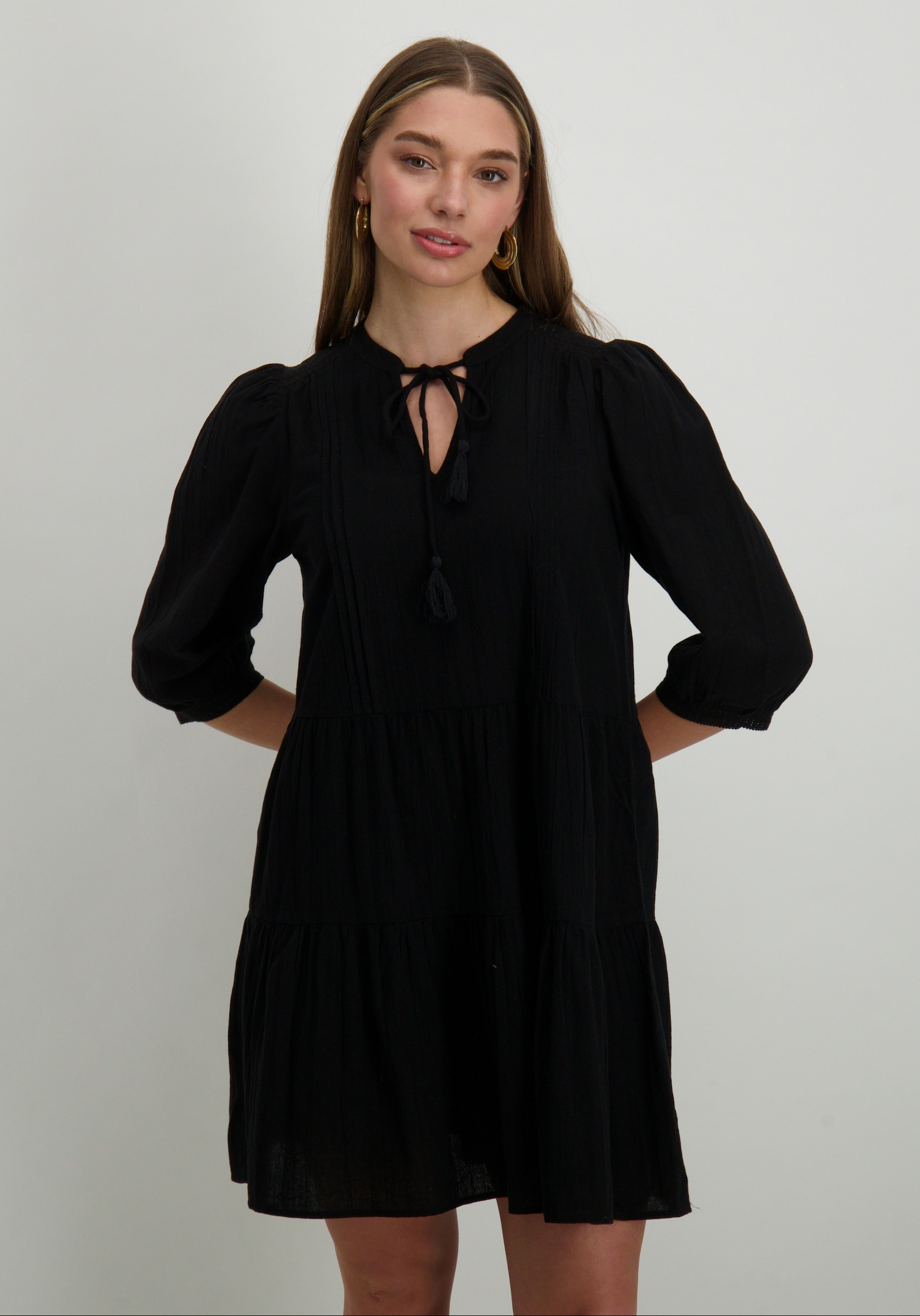 Vero moda Jurk Pretty 10279712 Zwart