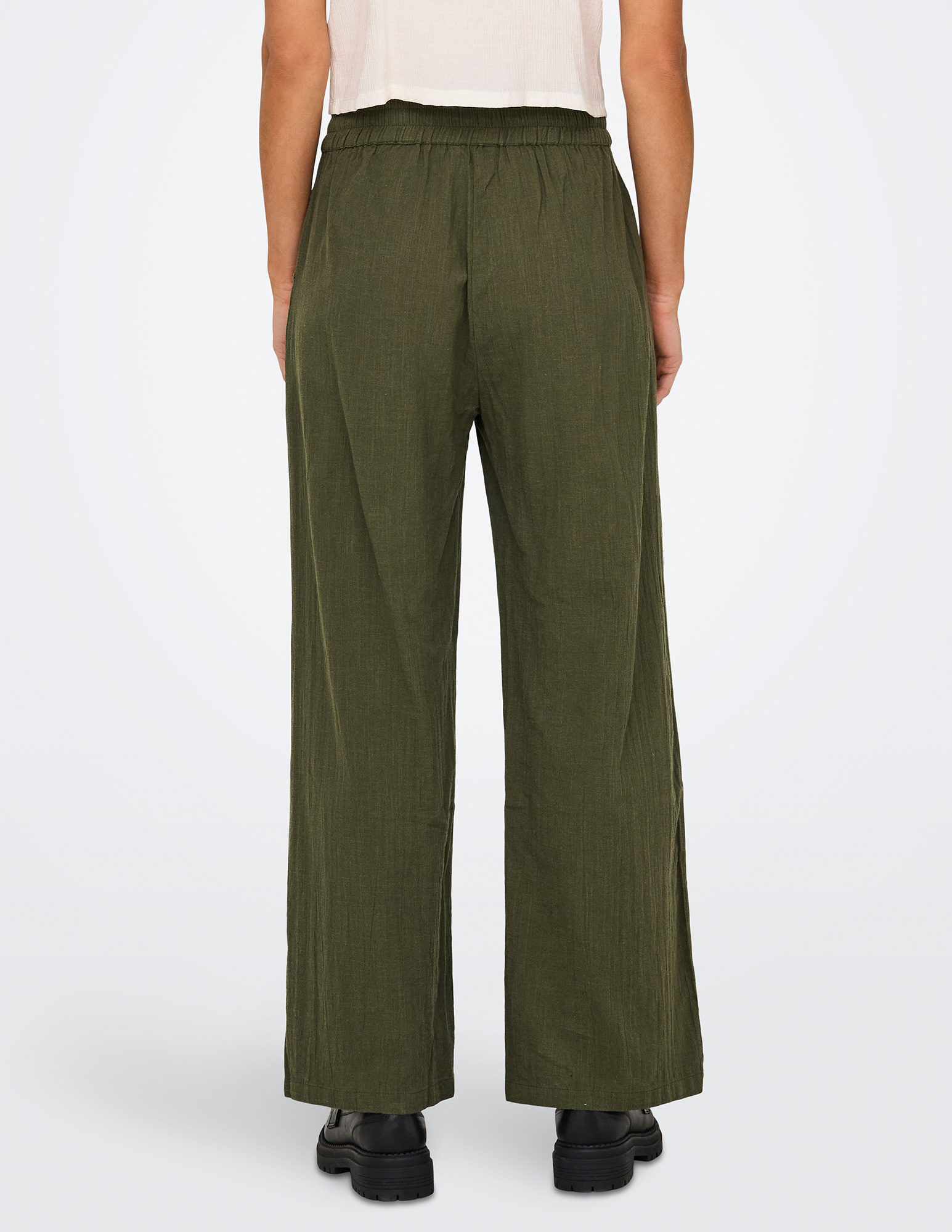ONLY Broek Tizana 15319090 Leger Groen