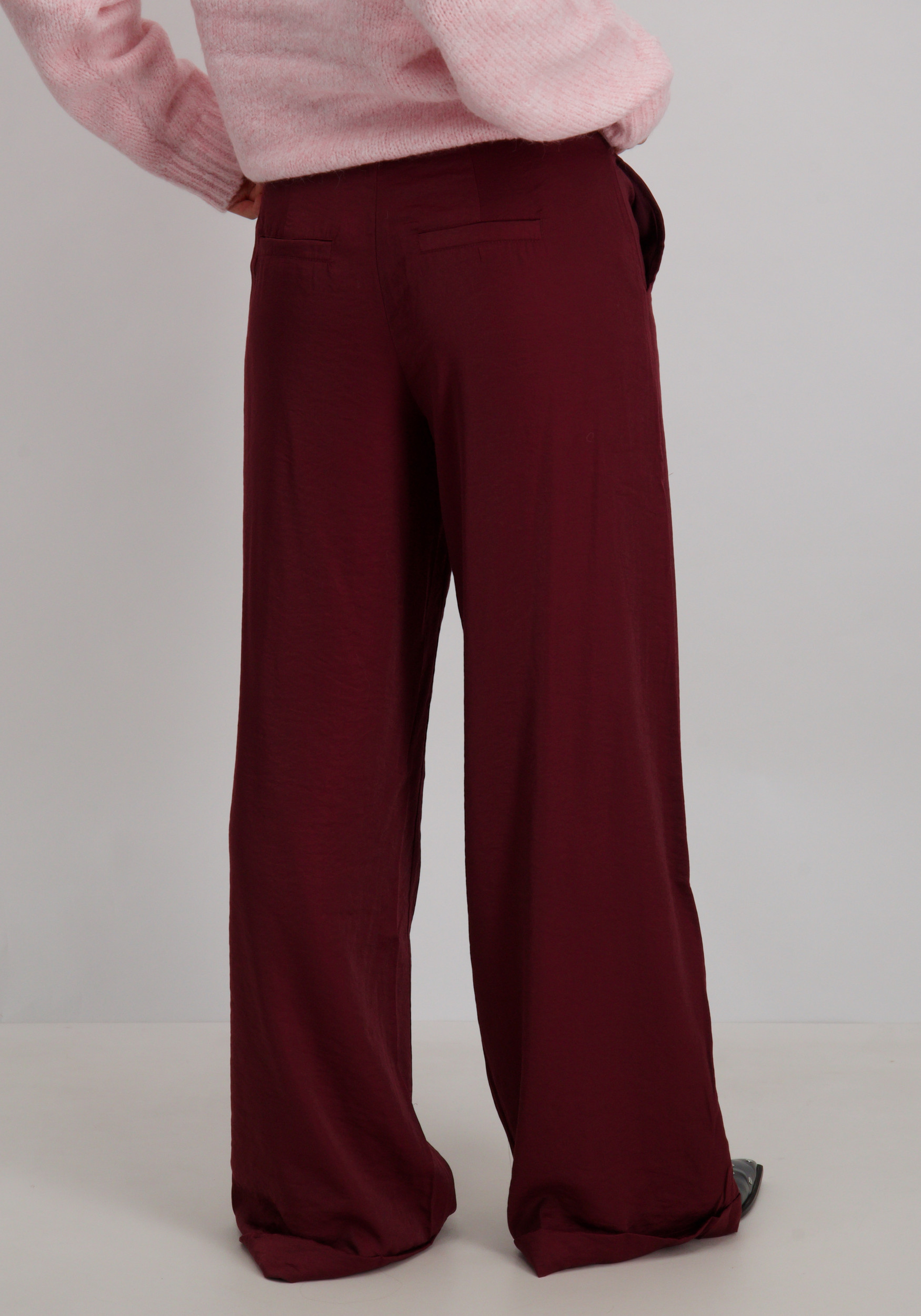 Lofty Manner Broek Svea QK32 Bordeaux