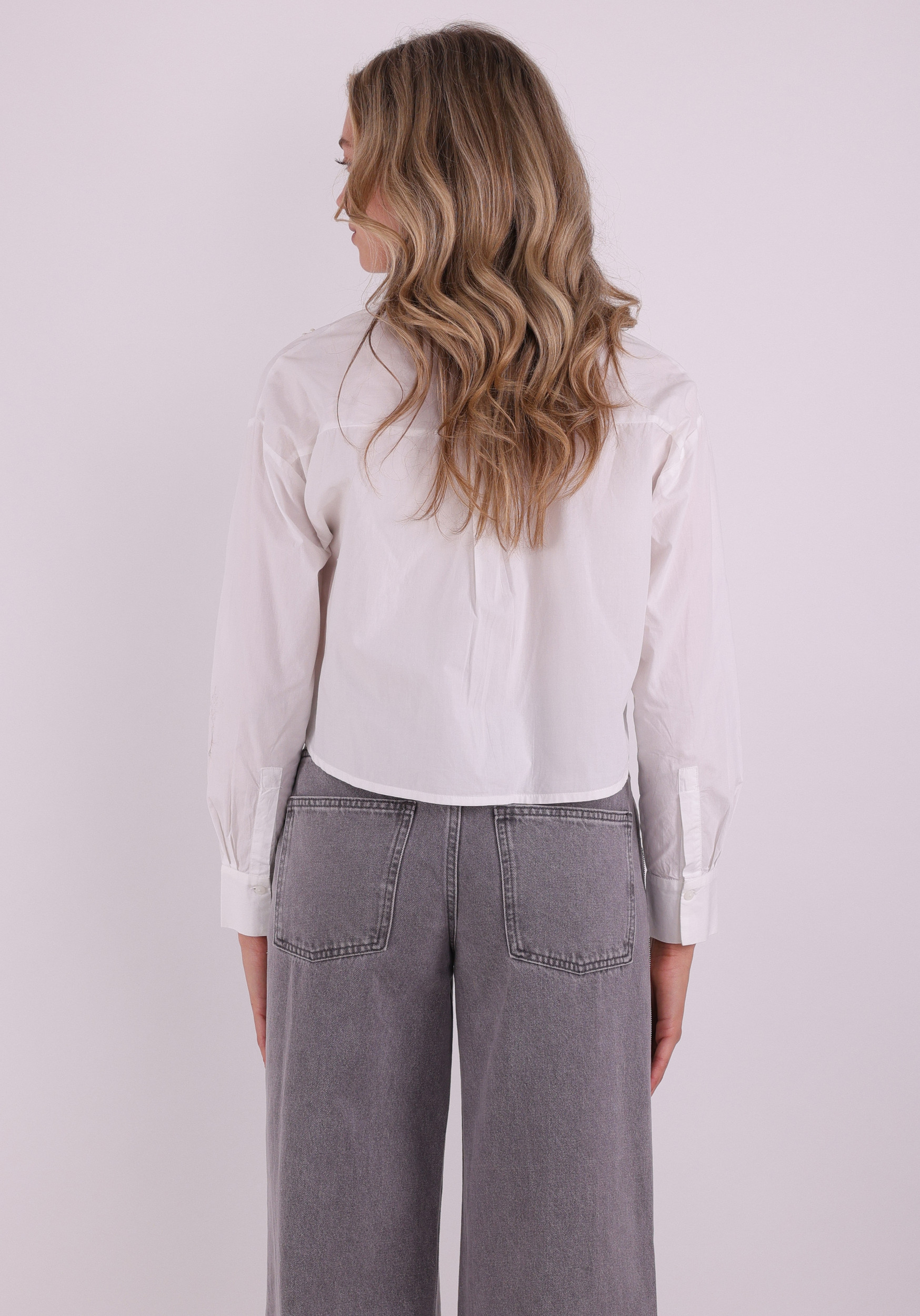 Only Blouse Pearl 15371587 Wit