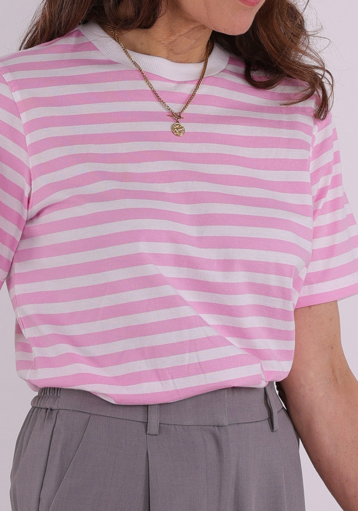 Only T-shirt Livina 15272227 Licht rose