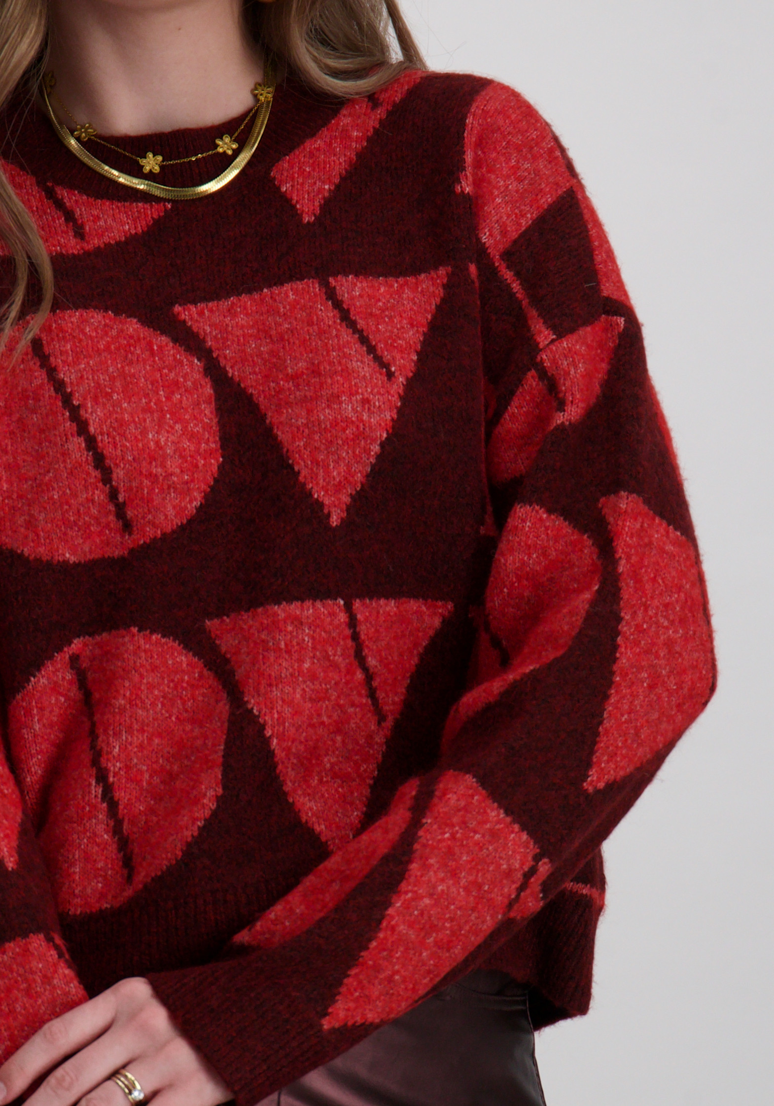 Vero moda Trui Love 10331432 Bordeaux