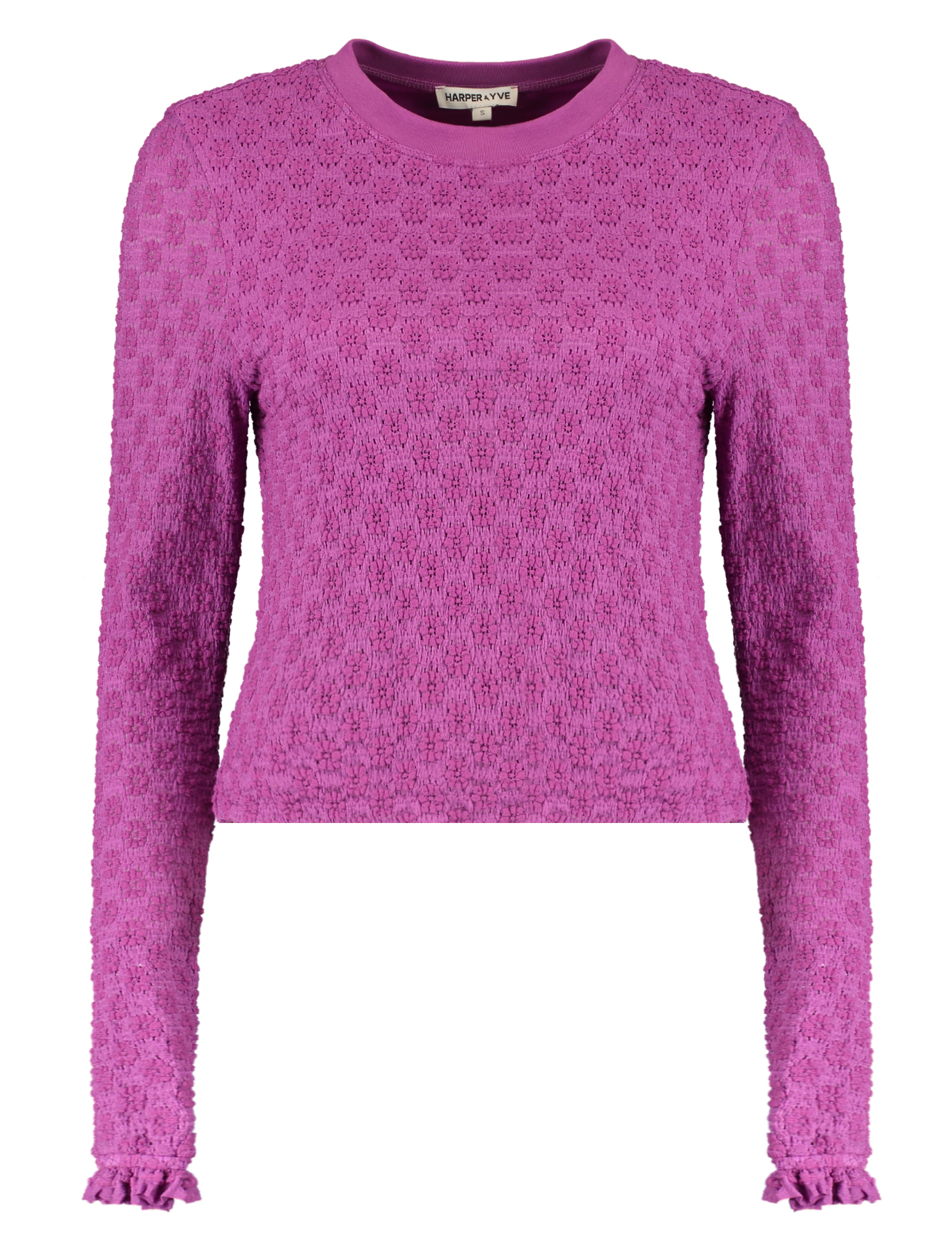 Harper & Yve Top Fenn SS25P605 Paars