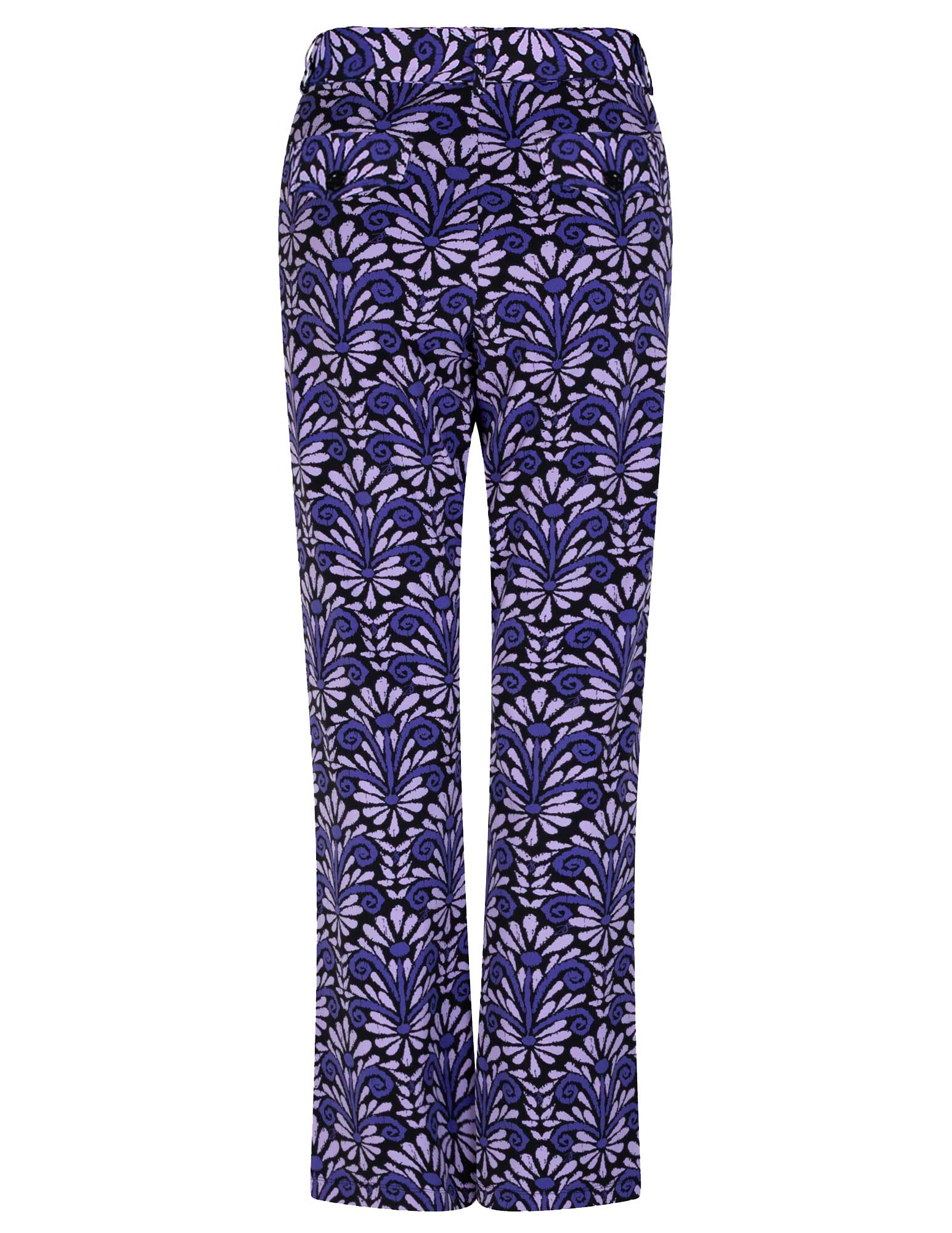Zoso Broek met print 234Katrina Paars