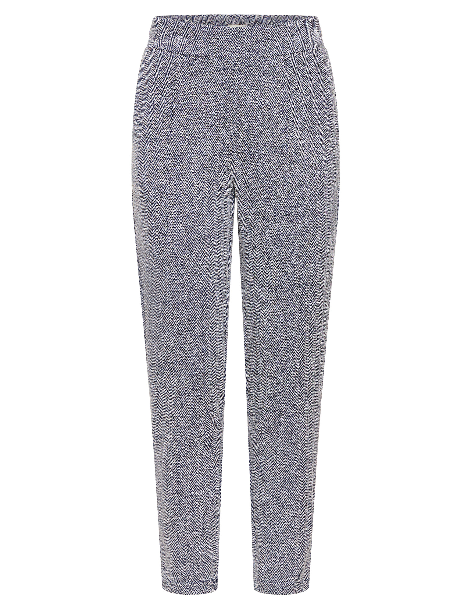 Ichi Broek Kate Jacquard 20121601 Blauw