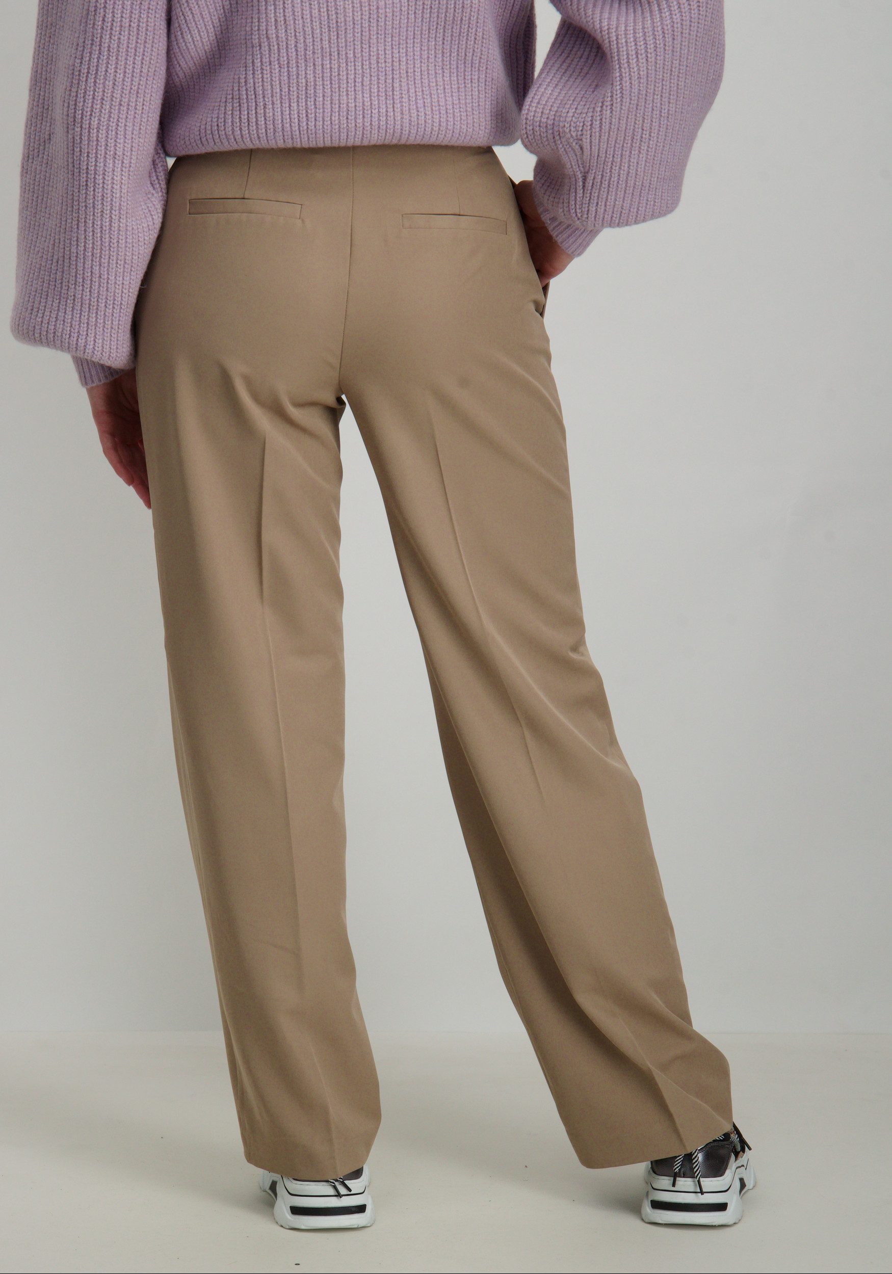 Vero moda Broek Raya 10313921 Zand