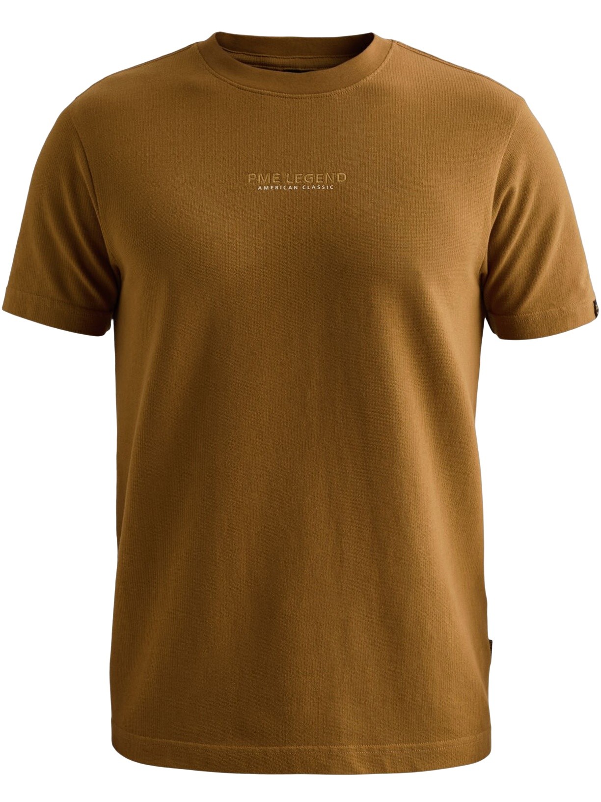PME Legend T-shirt PTSS2608564 Licht bruin